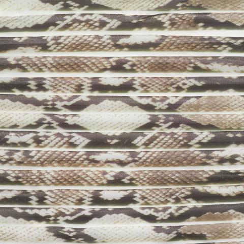 Plissé, Bedruckt, Animal, Tobacco Brown (F000028433) - Gewebe