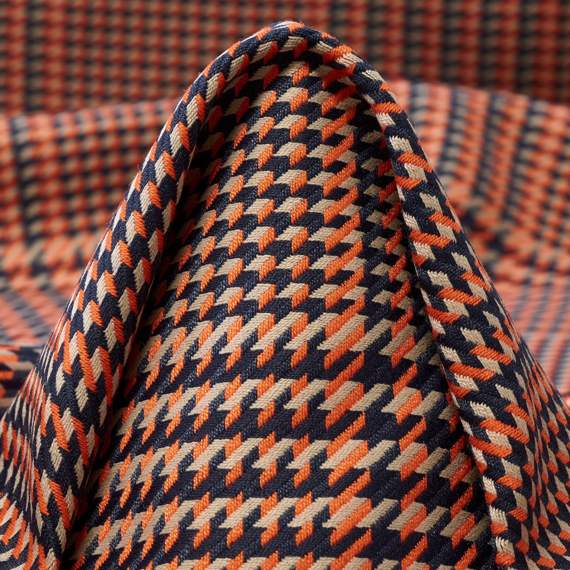 Viskose Mix, Karo, Coral Rose (F000044081)