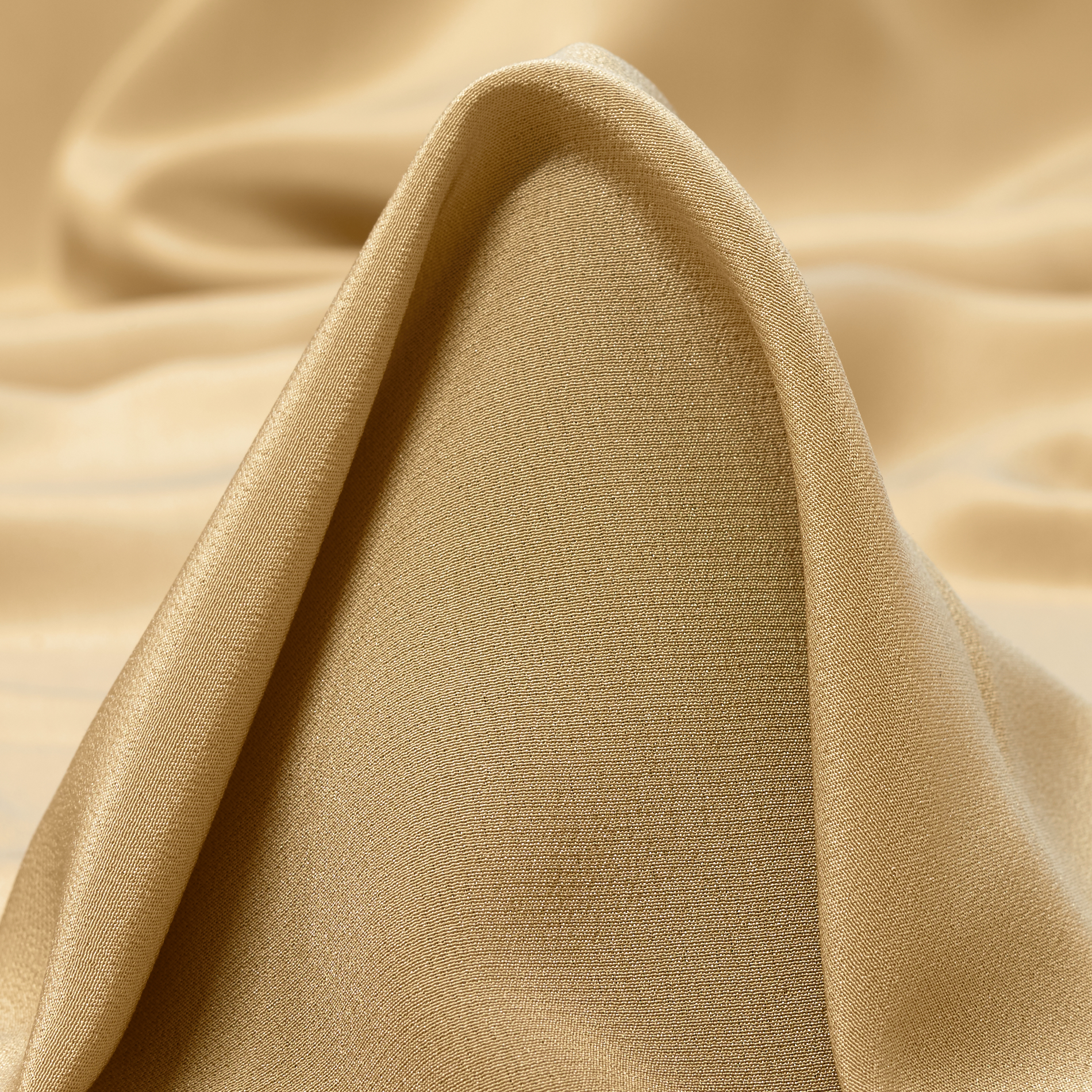 CRÊPE DE CHINE, SILK, SAND (F000036246)