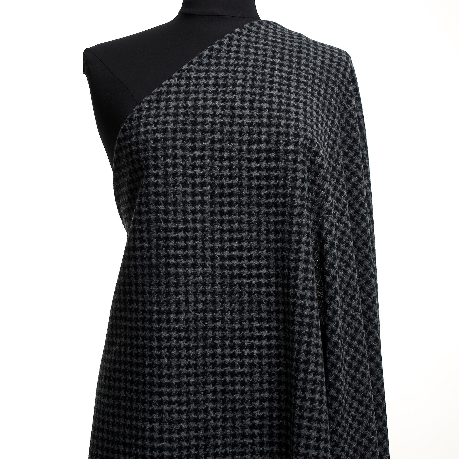 JERSEY, WOOL, HOUNDSTOOTH, CHISELED STONE&VULCAN (F000047400) - Mannequin