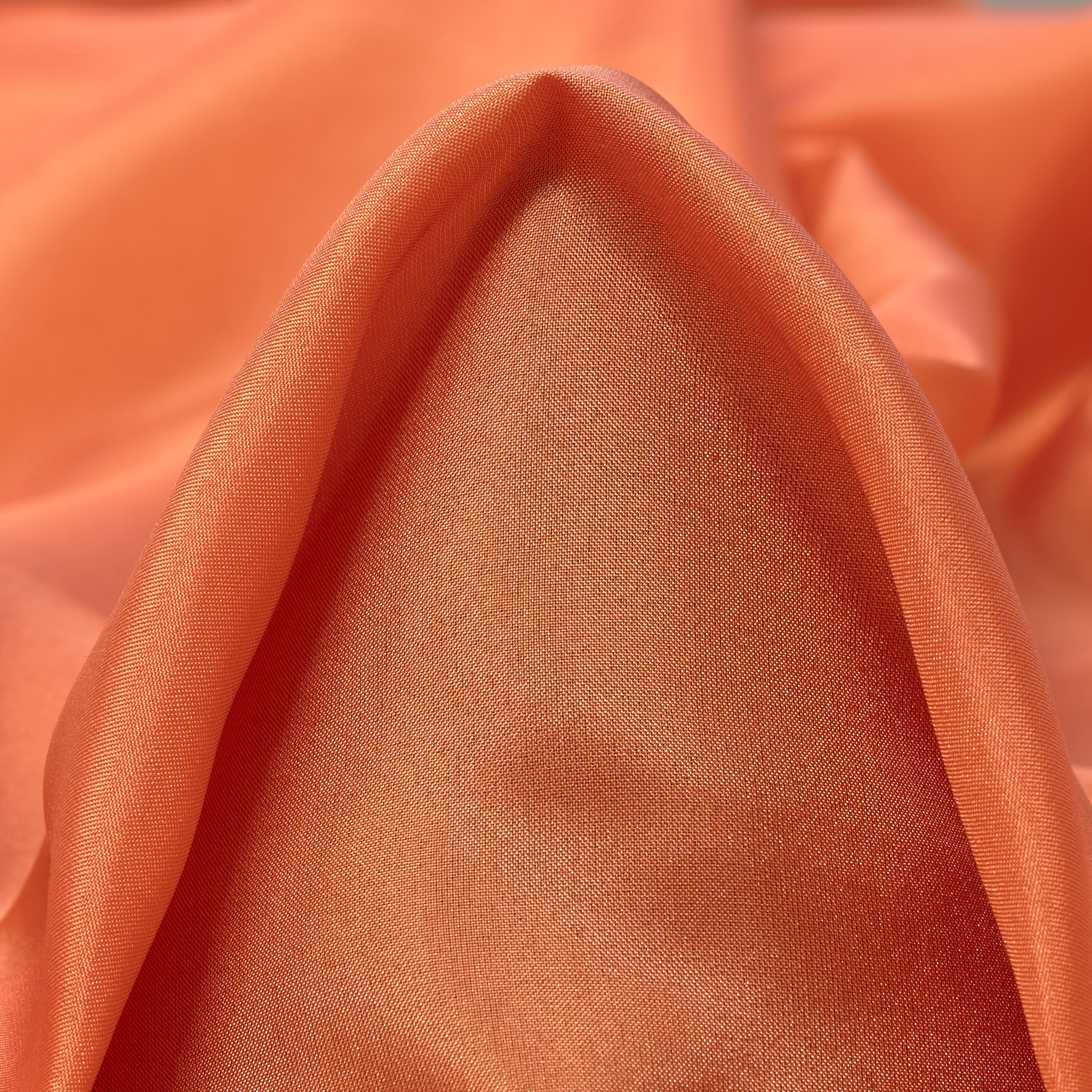 CHIFFON, SILK, SHIMMERING, DUSTY ORANGE (F000035548)