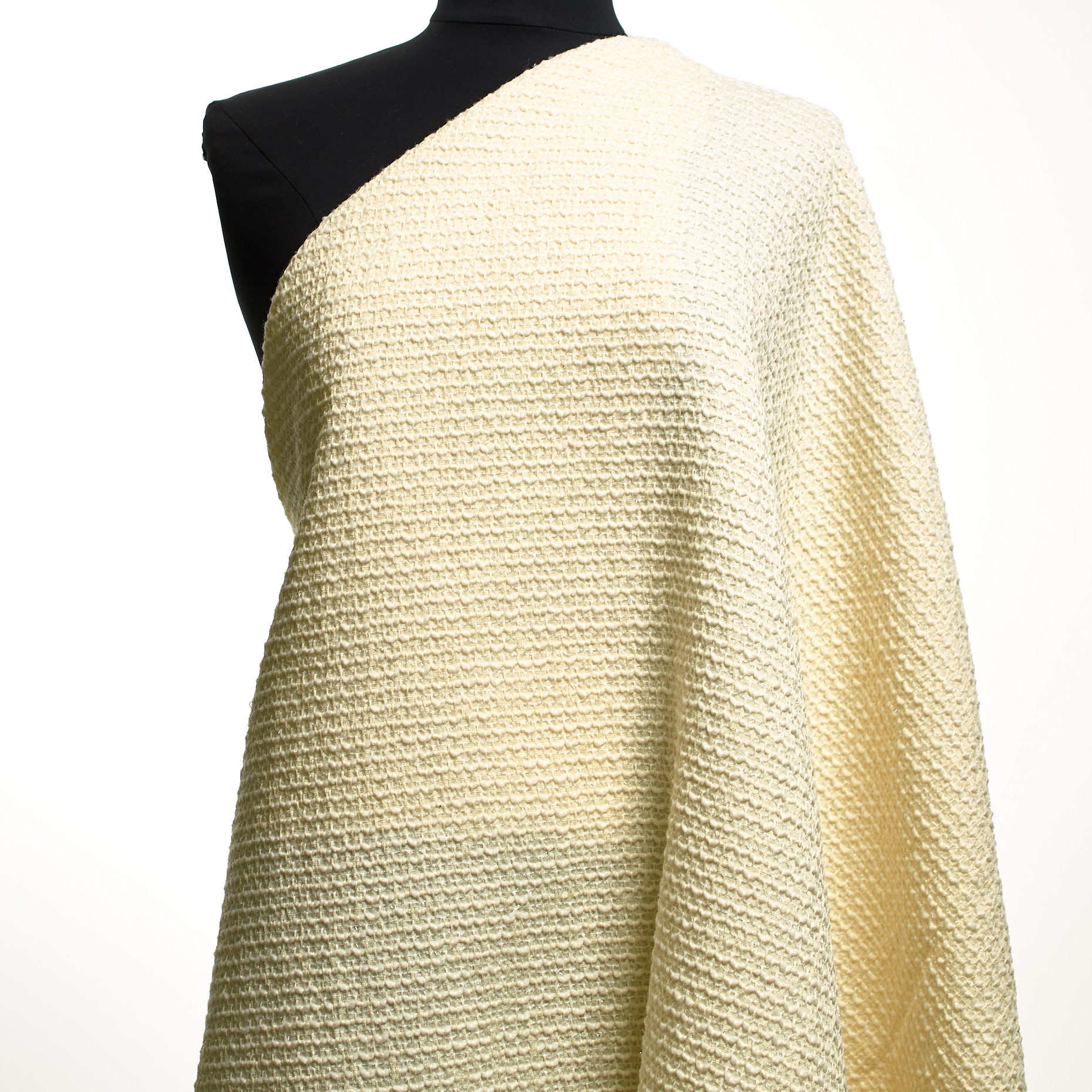 CHANEL, COTTON BLEND, LUREX, ANTIQUE WHITE (P000004170) - Mannequin