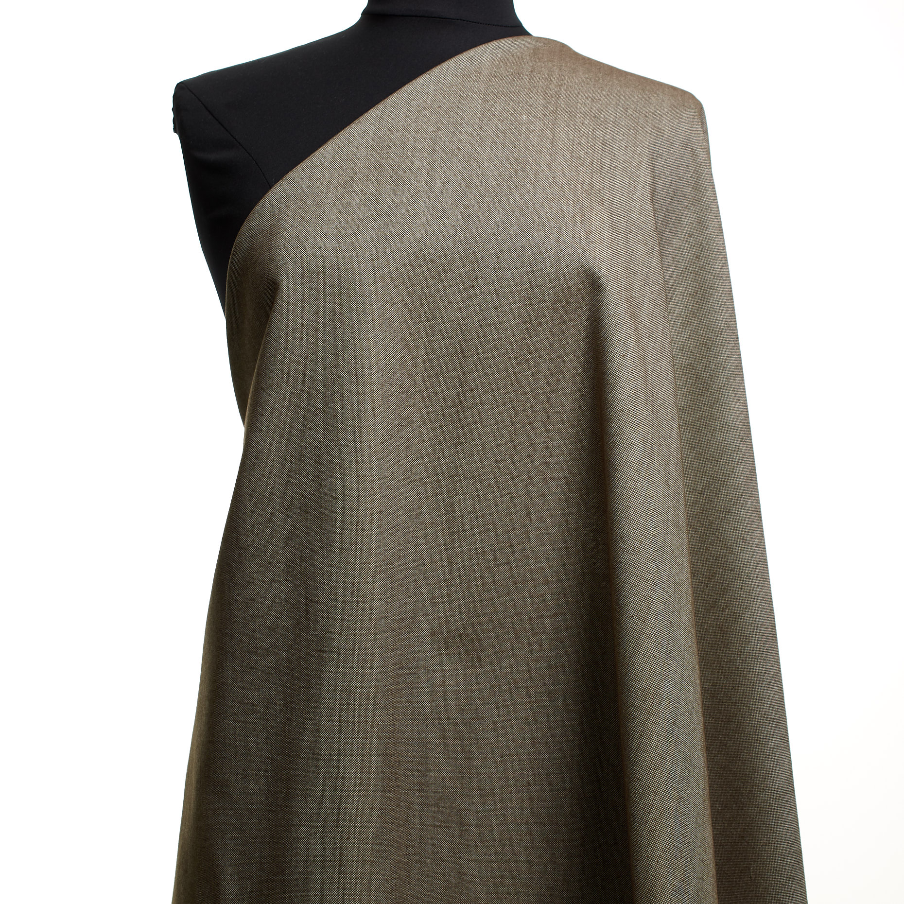 TWILL, WOOL, COTTON, DESERT TAUPE (F000044958) - Mannequin