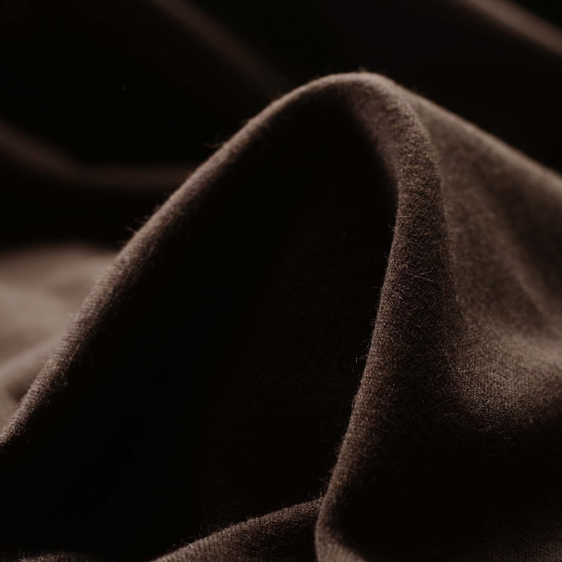 Трикотаж, Шерсть Смесовая, Chocolate (F000013123)