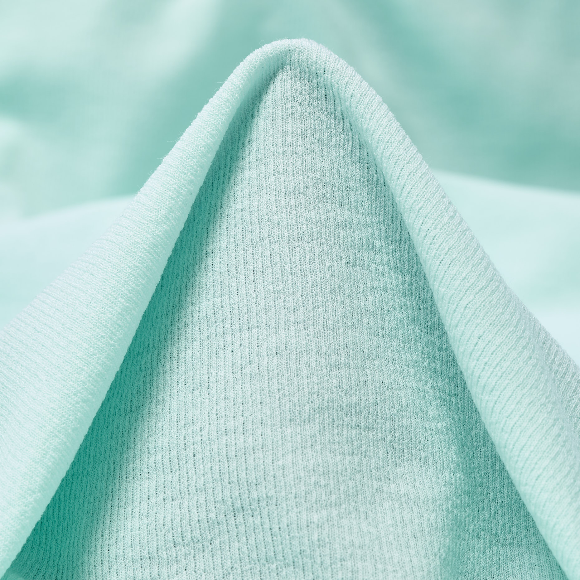 Трикотажная Резинка, Хлопок, Стрейч, Hint of Mint (F000042940)