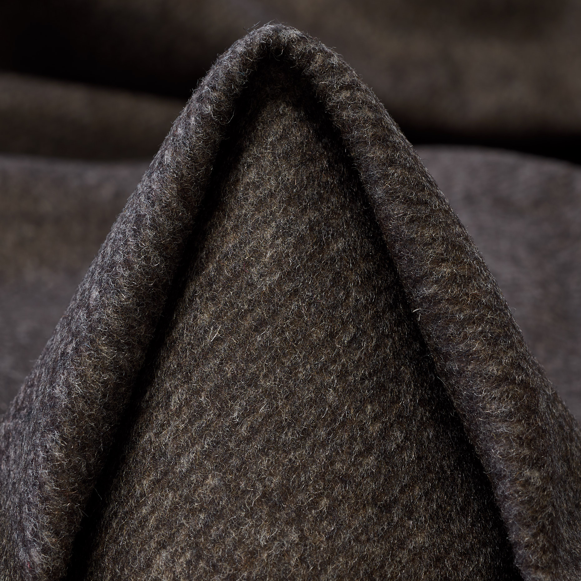 TWILL, BOILED WOOL, BRUSHED, CROCODILE (F000044963)