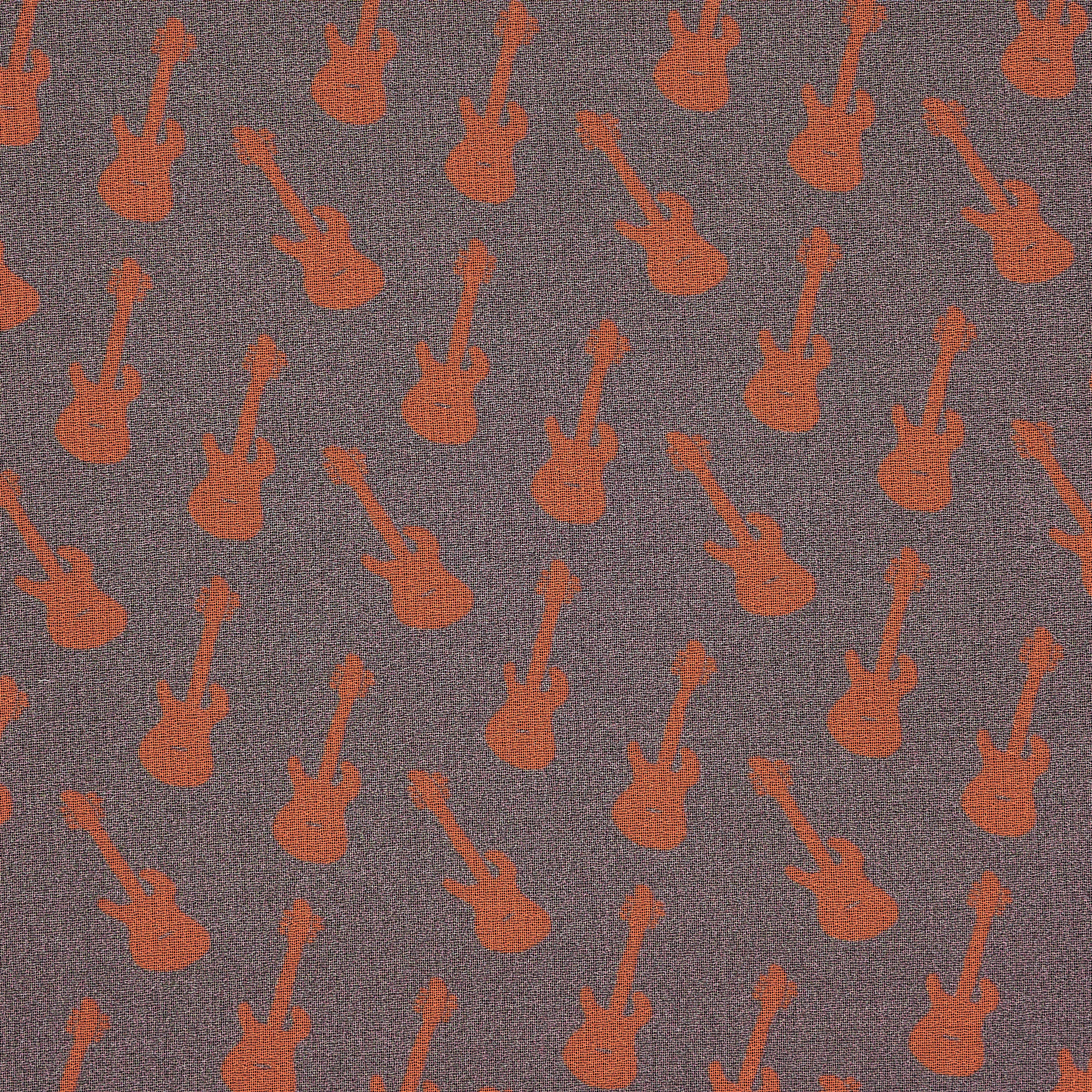 Шифон, Креп, Принт, Dusty Orchid&Persimmon Orange (F000043652) - Ткань