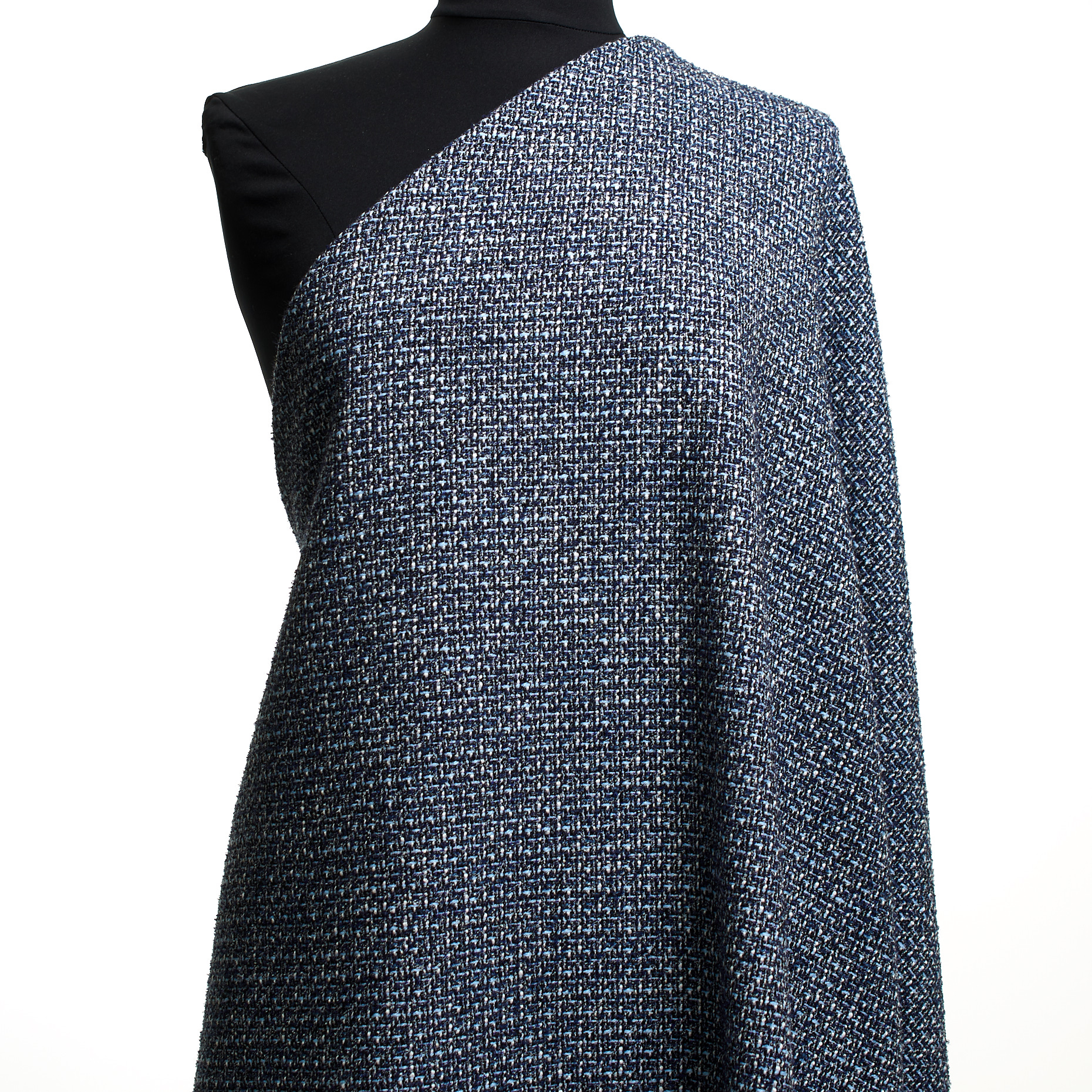 CHANEL, BOUCLÉ, COTTON BLEND, AIRY BLUE (F000047051) - Mannequin