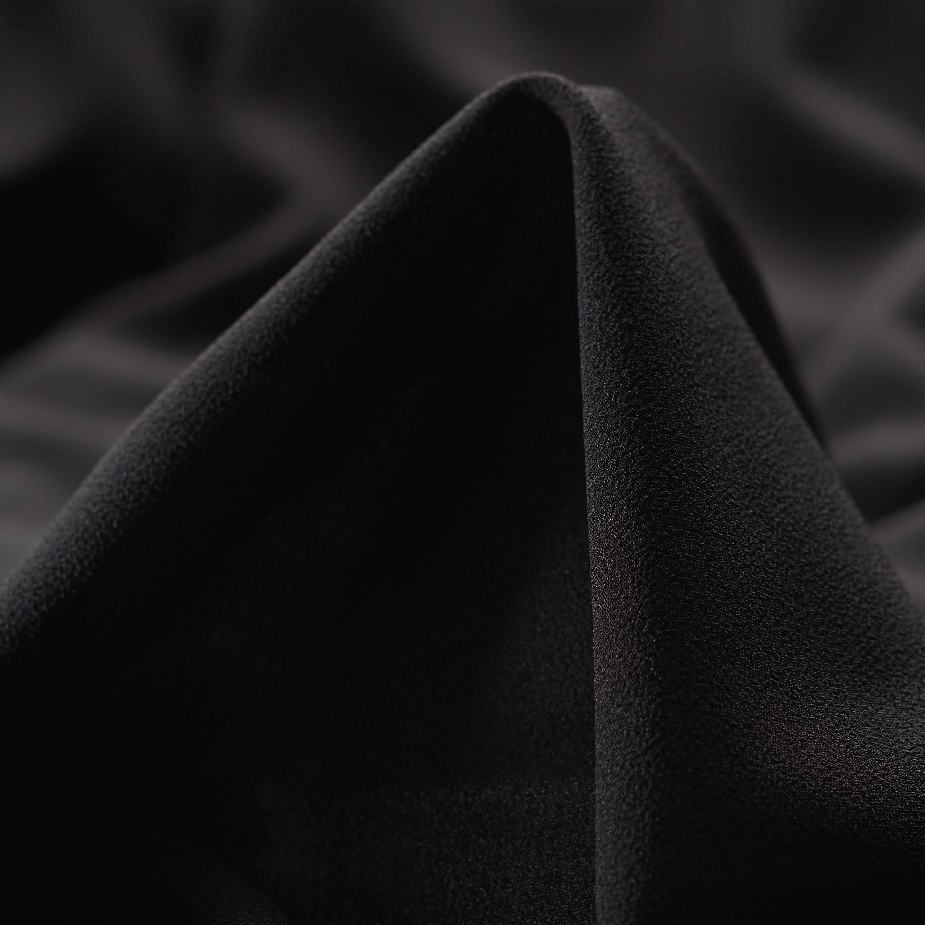 Crêpe De Chine, Raven Black (F000025385)