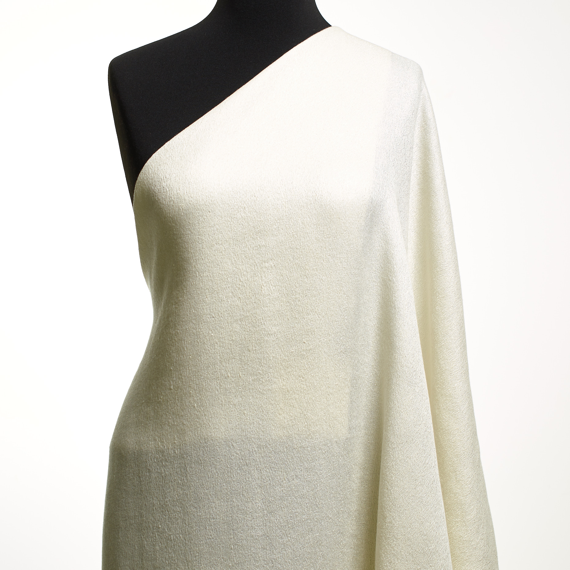 Jacquard, Lino, Viscosa, Snow White (P000004970) - Manichino