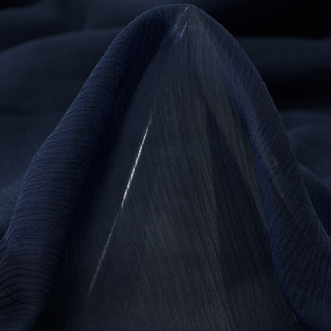 Seta, Chiffon, Indigo Blue (F000035178)