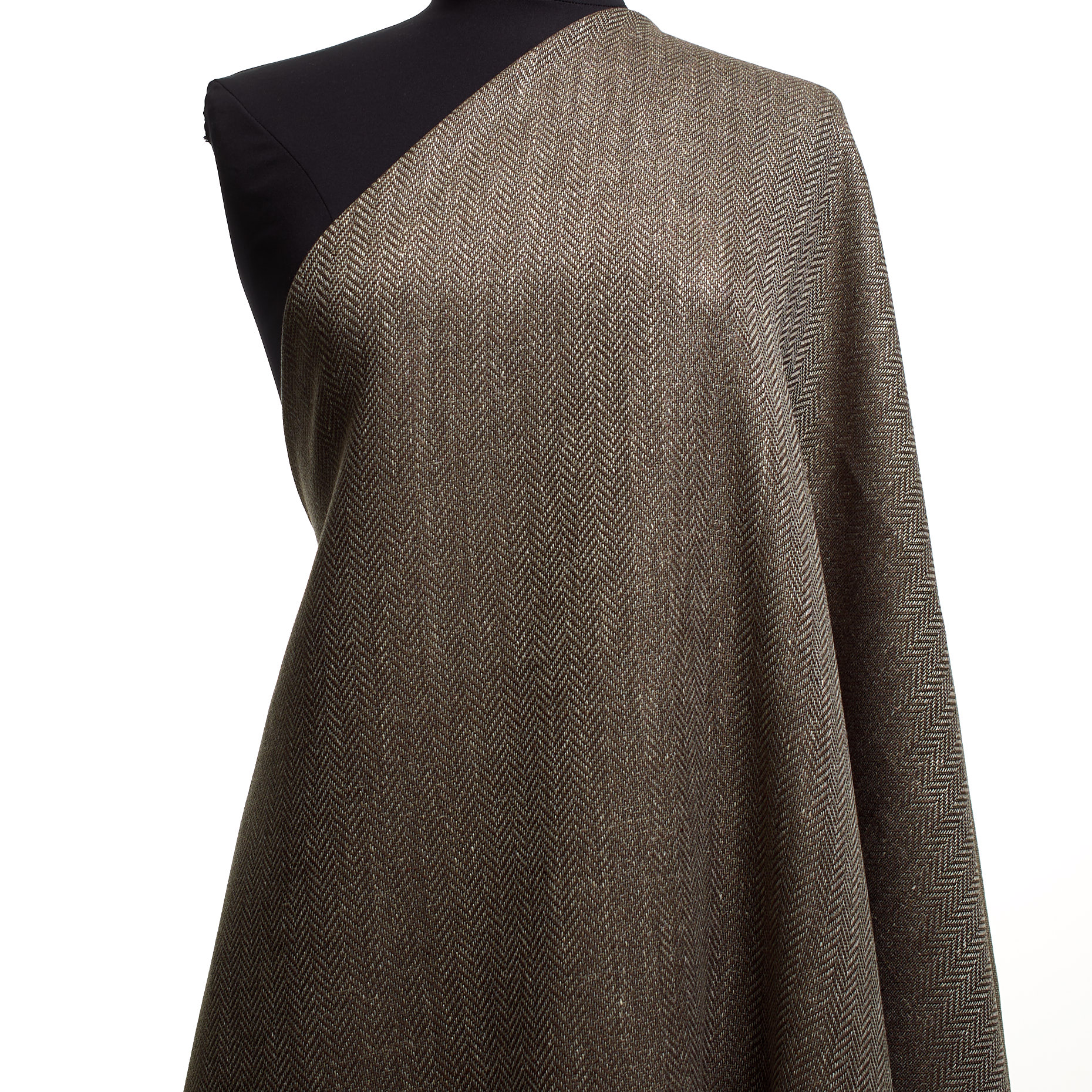 Resca, Lana Vergine, Chestnut&Bone White (F000042227) - Manichino