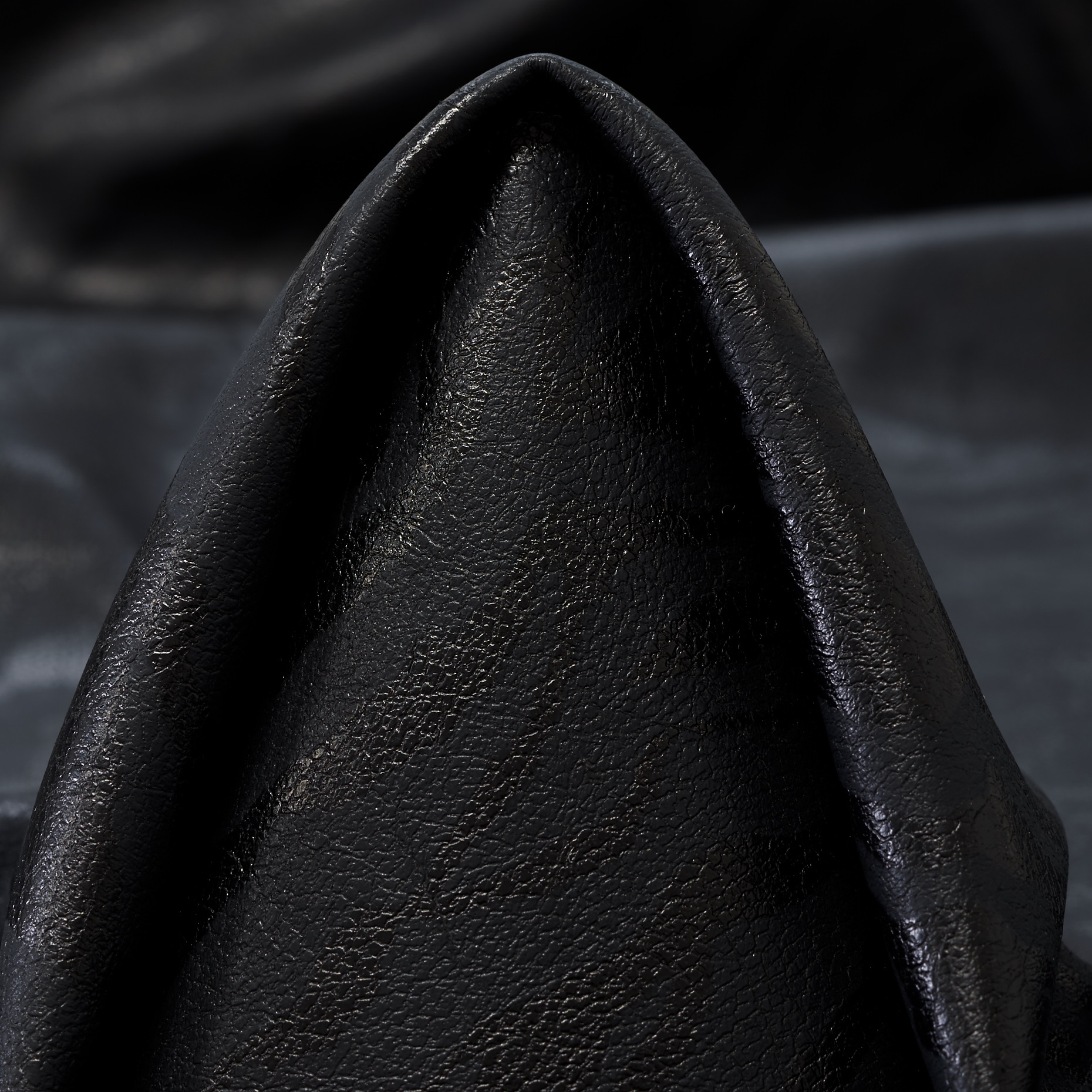 VEGAN LEATHER, PRINTED, ELASTIC, RAVEN BLACK (F000047147)