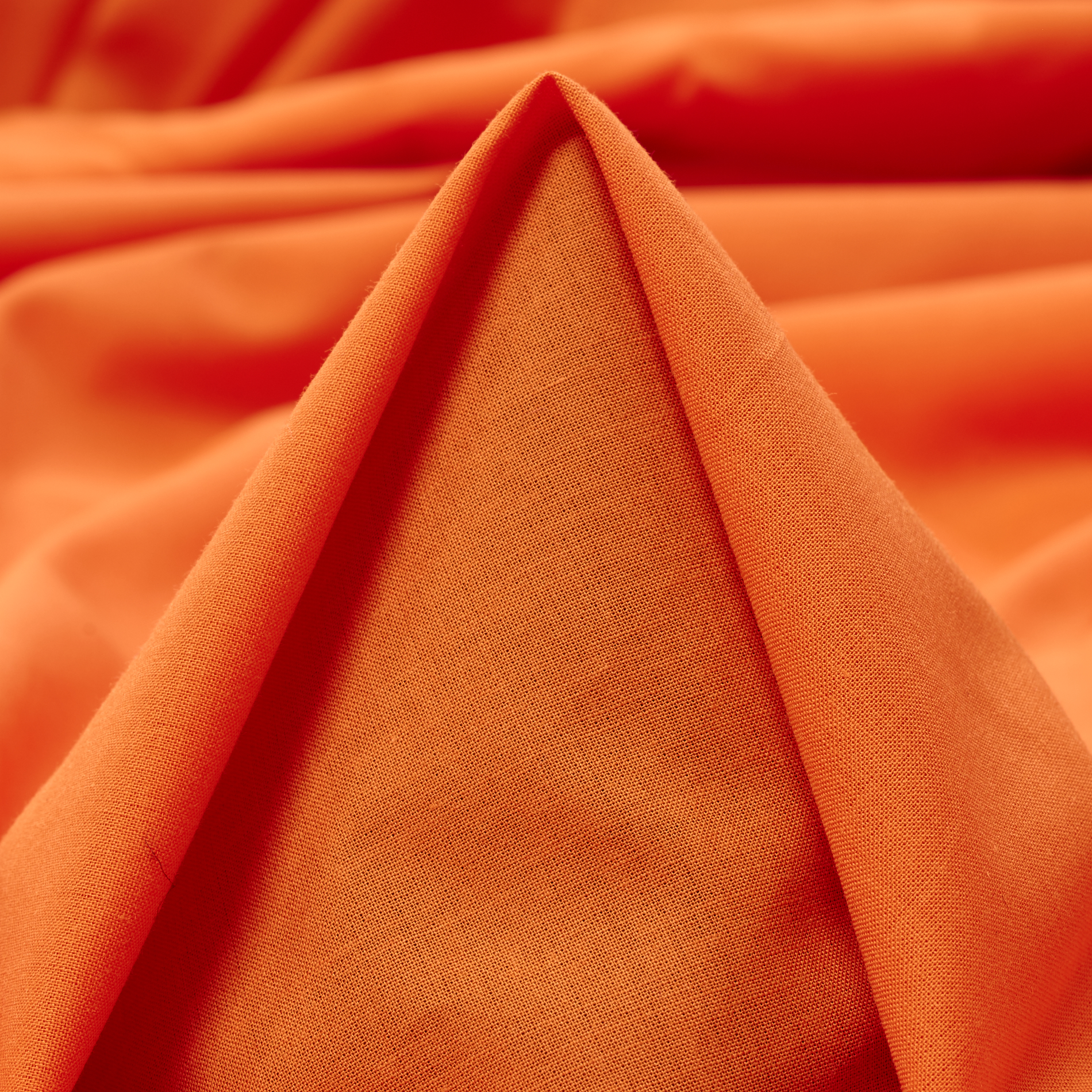 MUSLIN, COTTON, MANDARIN ORANGE (F000033590)