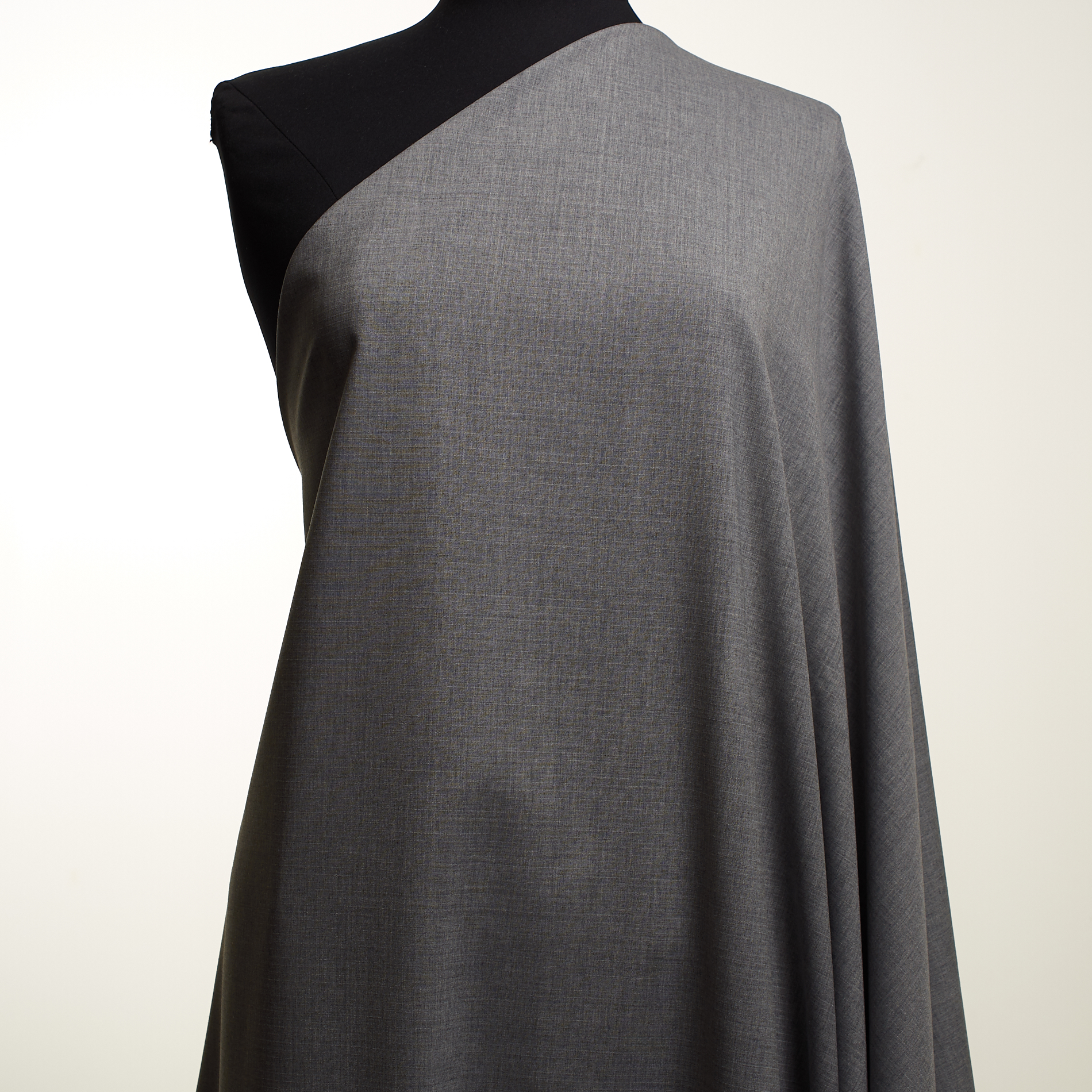 WOOL BLEND, MELANGE, CHISELED STONE (F000034687) - Mannequin