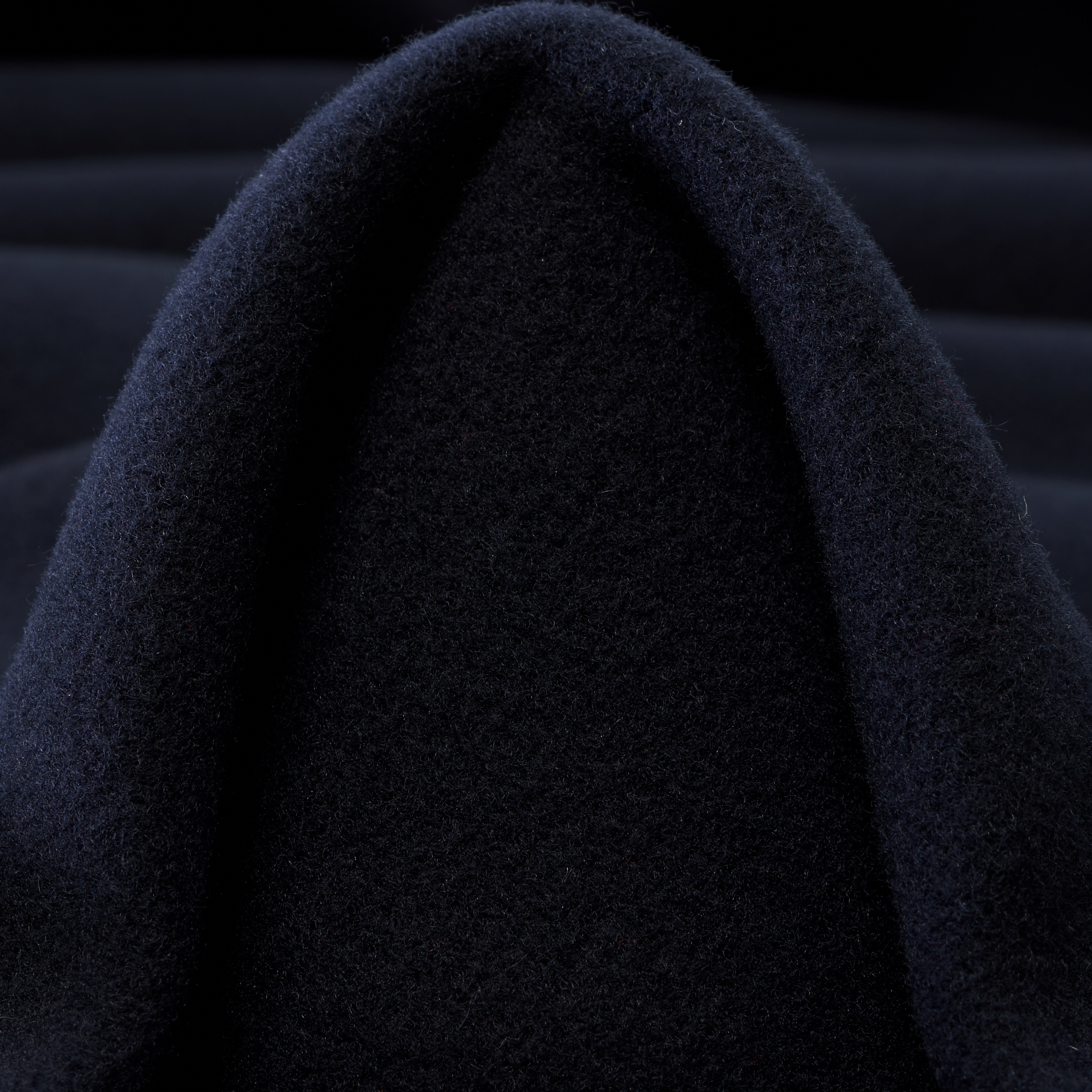 DOUBLE, DRAP, WOOL CASHMERE, DARK SAPPHIRE (F000035329)