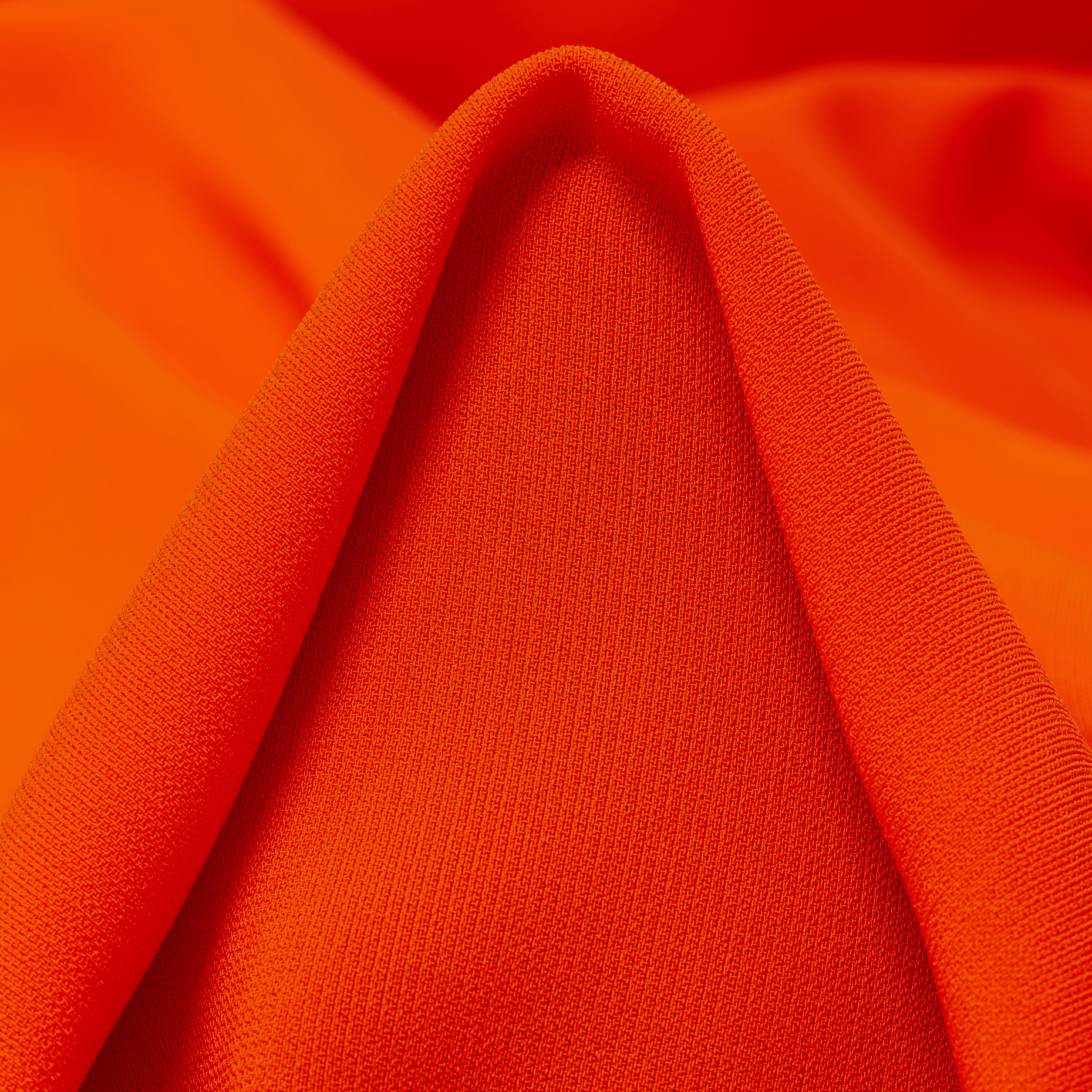 CRÊPE, TRIACETATE, CHERRY TOMATO (F000041889)