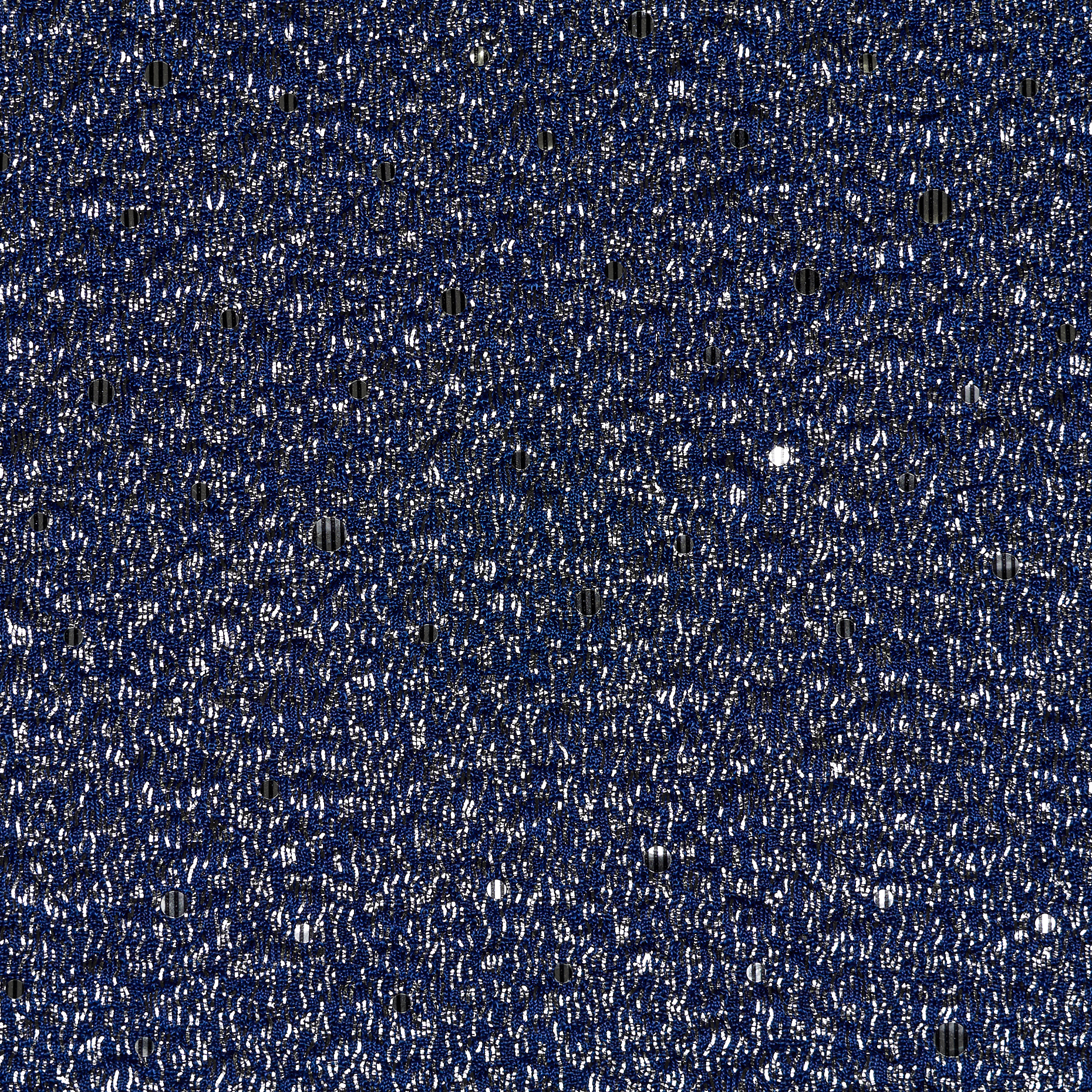 JERSEY, SEQUIN, SHIMMERING, BLACK IRIS&SILVER (F000048606) - Texture