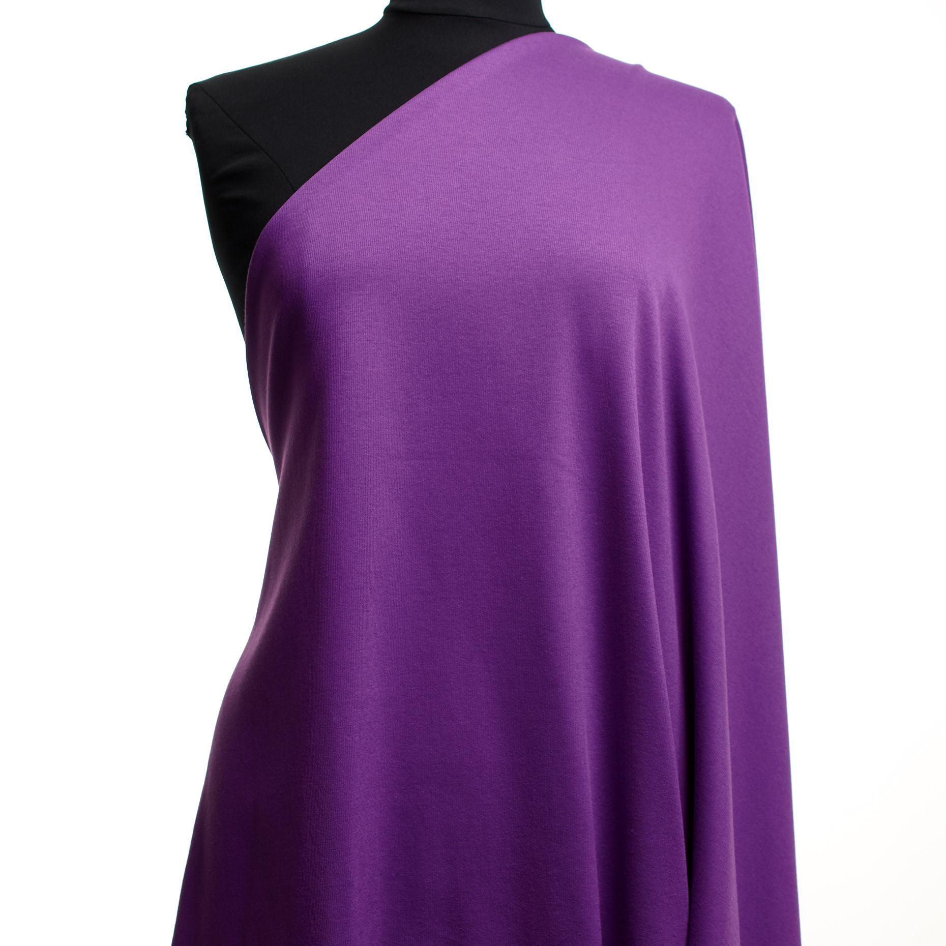 JERSEY, COTTON, ELASTIC, BRIGHT VIOLET (F000045996) - Mannequin