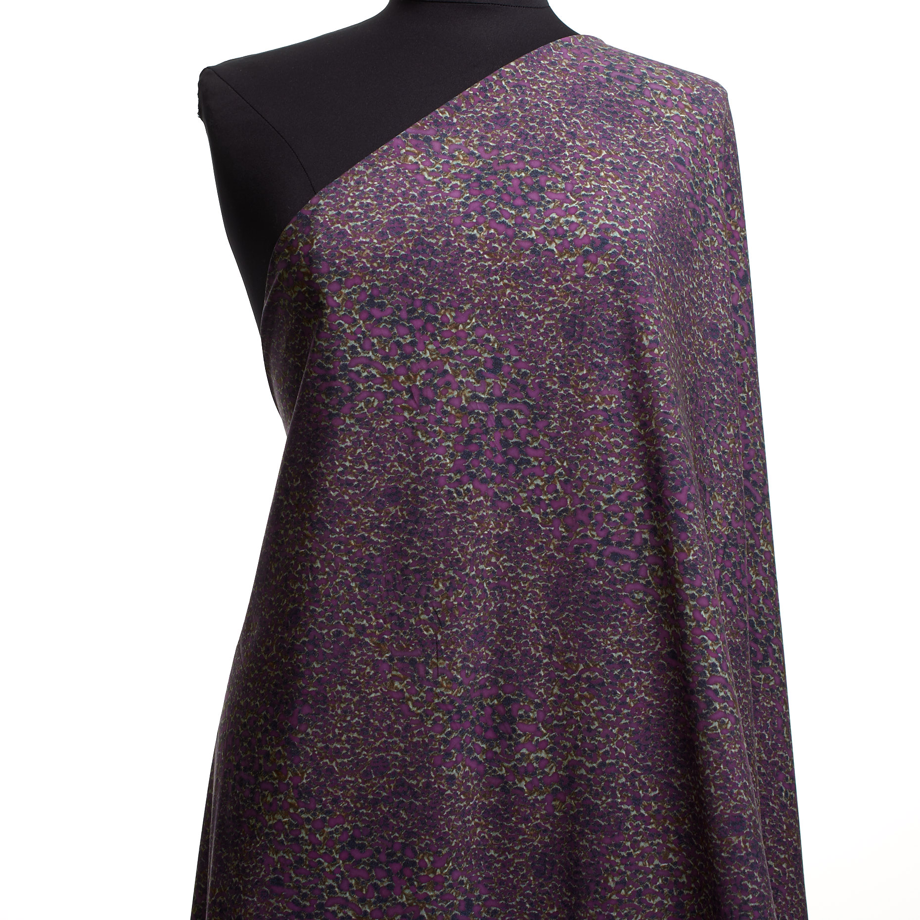 TECHNO JERSEY, ANIMAL, HIGH ELASTICITY, HYACINTH VIOLET (F000041321) - Mannequin