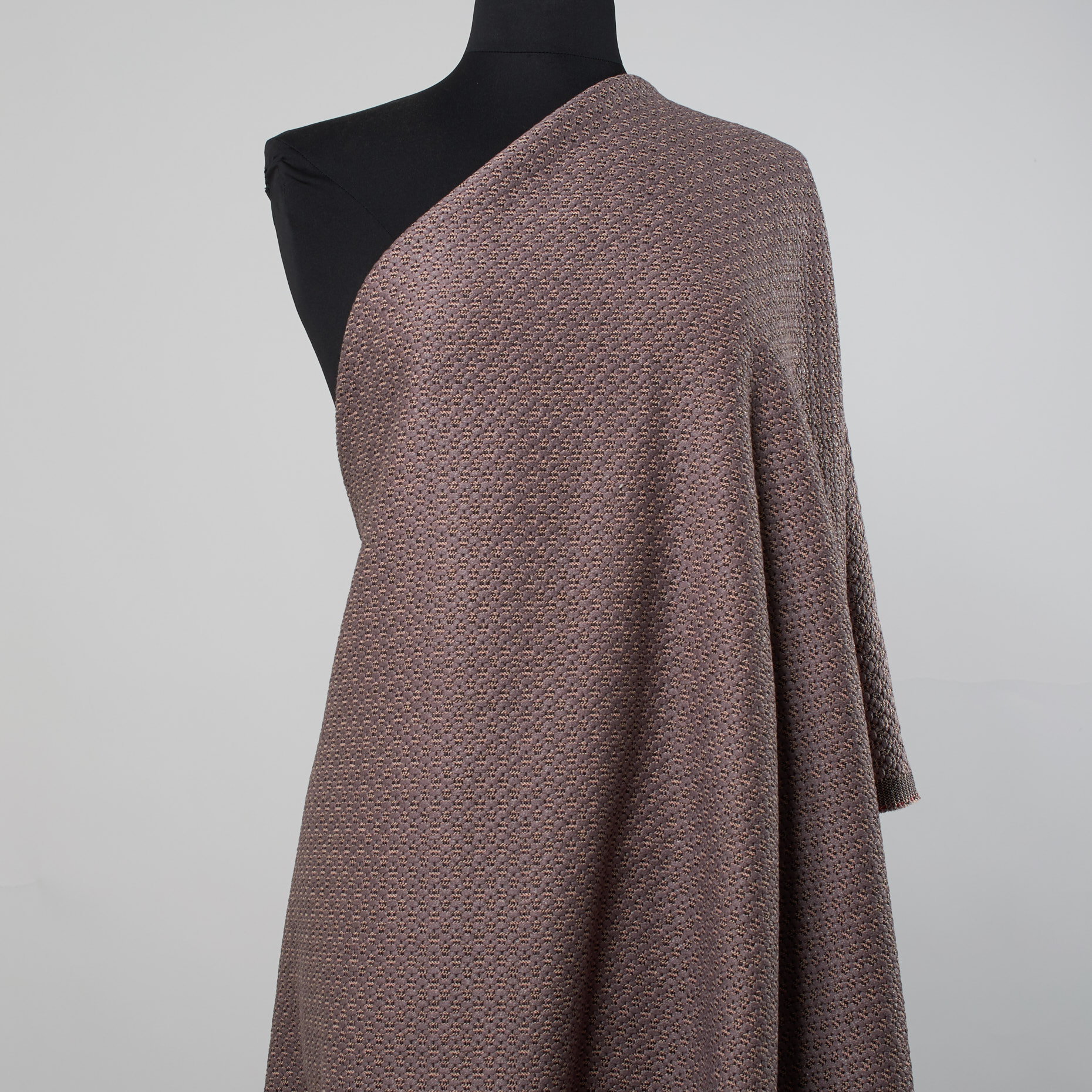 JACQUARD, COTTON, MICRO DESIGN, VINTAGE ROSE (F000022066) - Mannequin