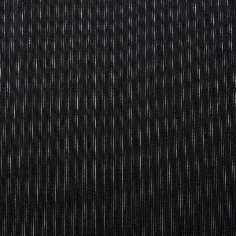 Cool Wool, Gessato, Raven Black (F000027138) - Trama