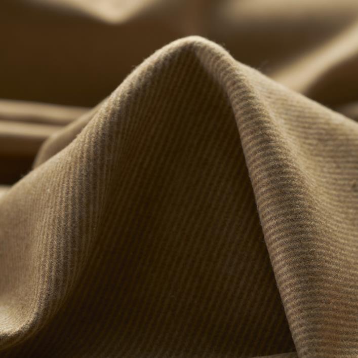TWILL, VIRGIN WOOL, VISCOSE BLEND, WARM SAND (F000028595)