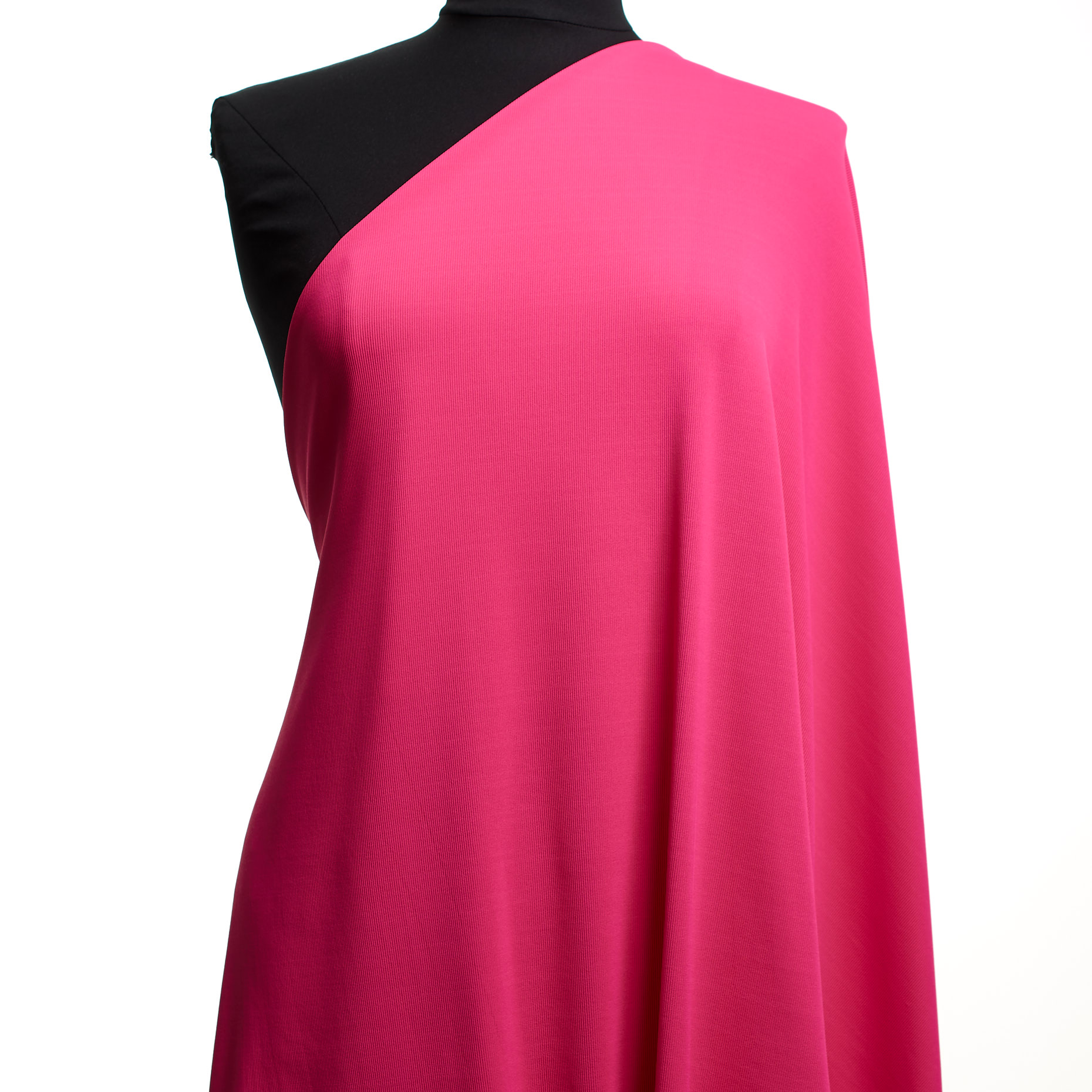 Jersey a costine, Stretch, Magenta (F000046278) - Manichino