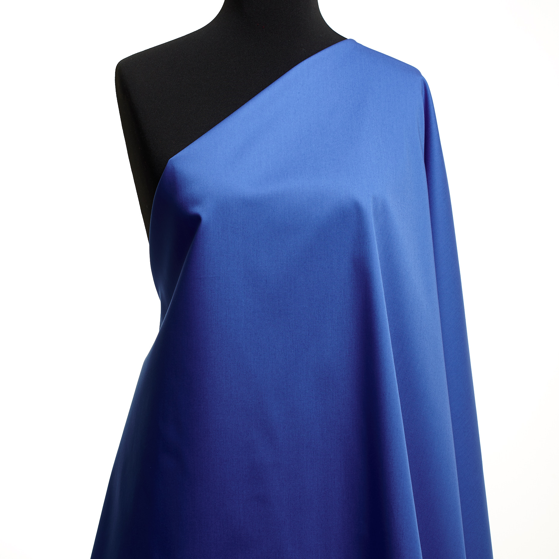 Sergé, Coton, Elástique, Strong Blue (F000049488) - Mannequin