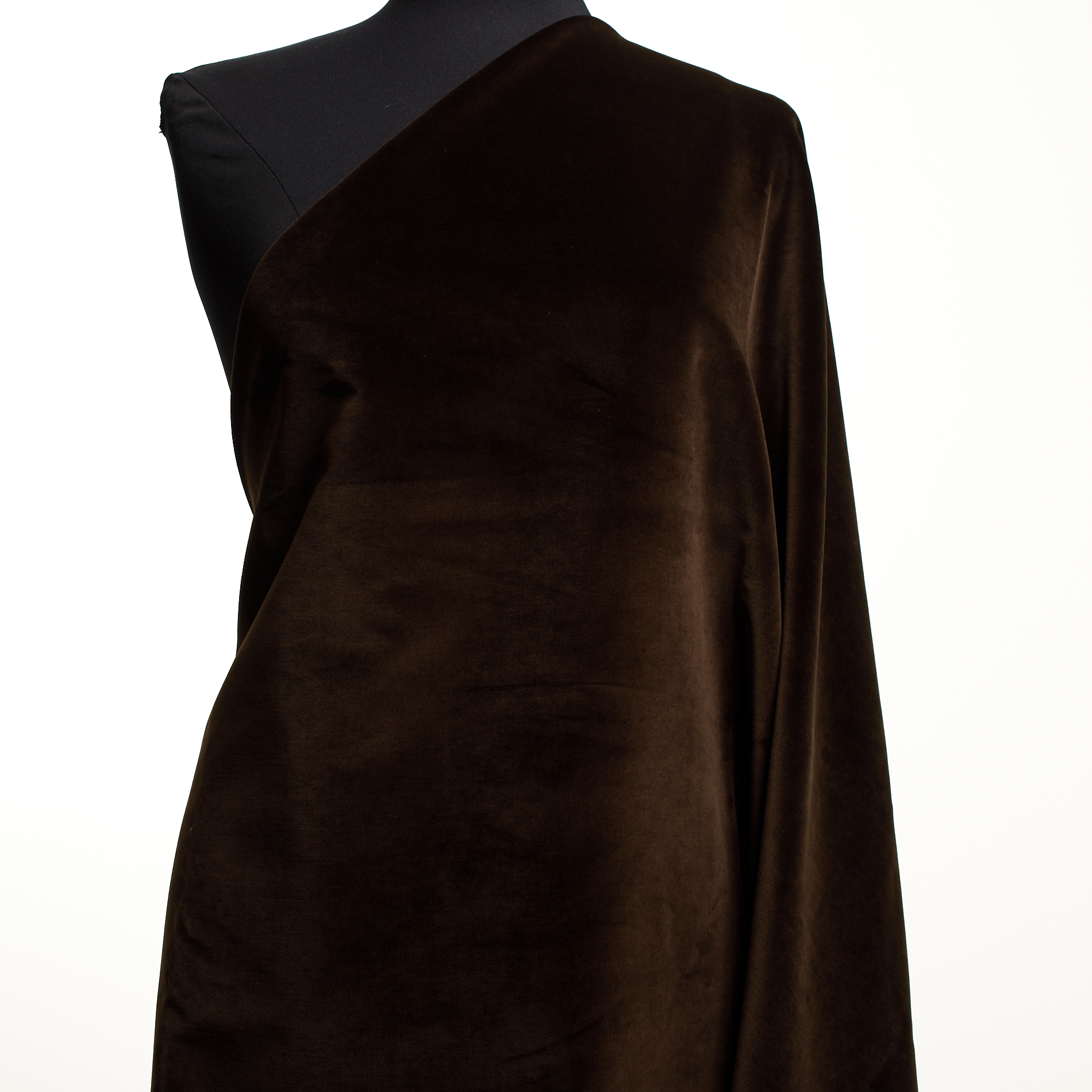 Aksamit, Bawełna, Dark Chocolate (C0002360) - Manekin
