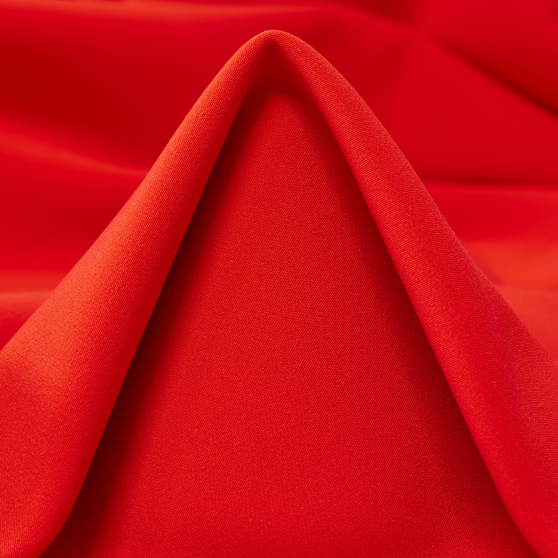 DOUBLE, FLEECE, HIGH ELASTICITY, TOMATO&IVORY (F000041839)