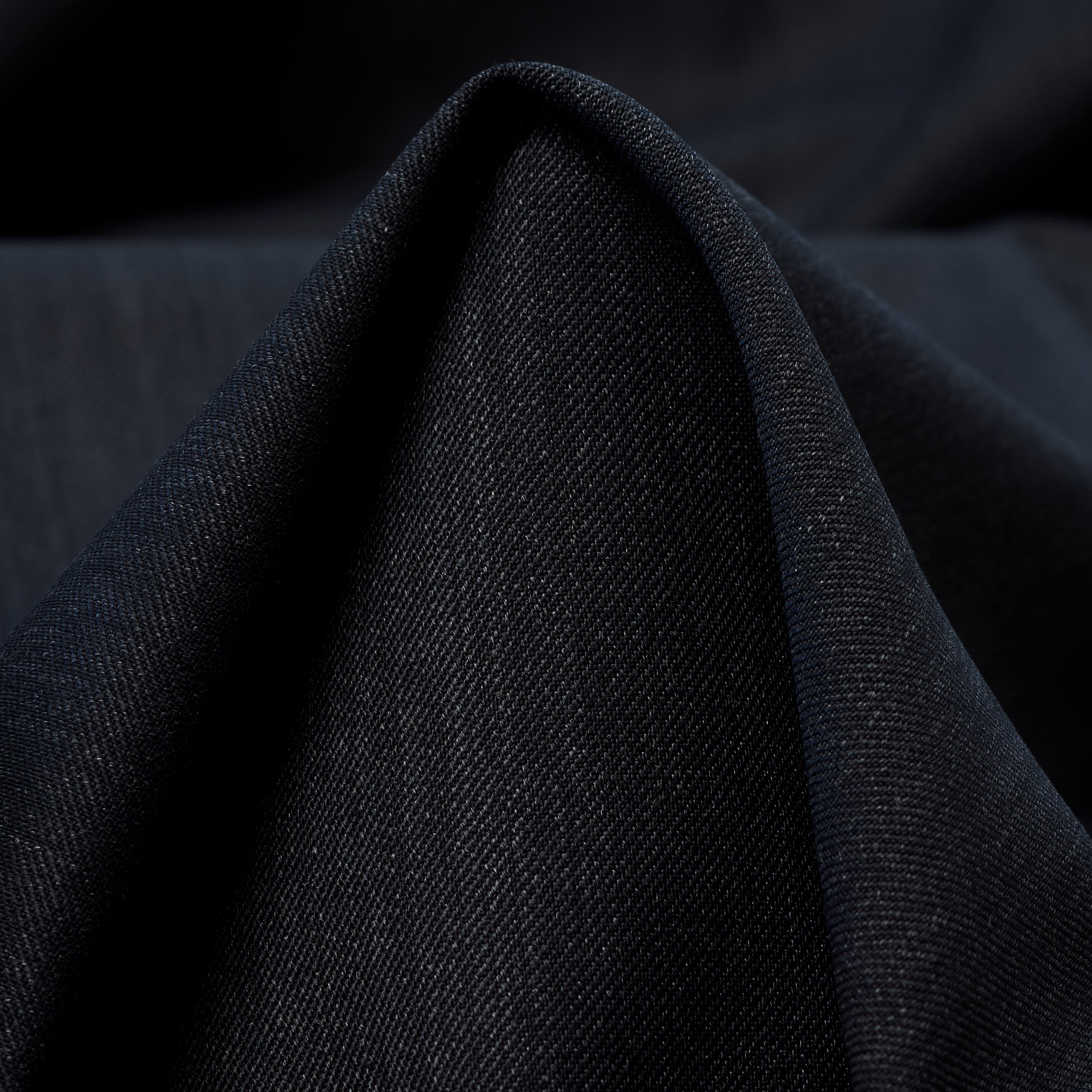 TWILL, WOOL, MELANGE, BLACKENED PEARL (F000038594)