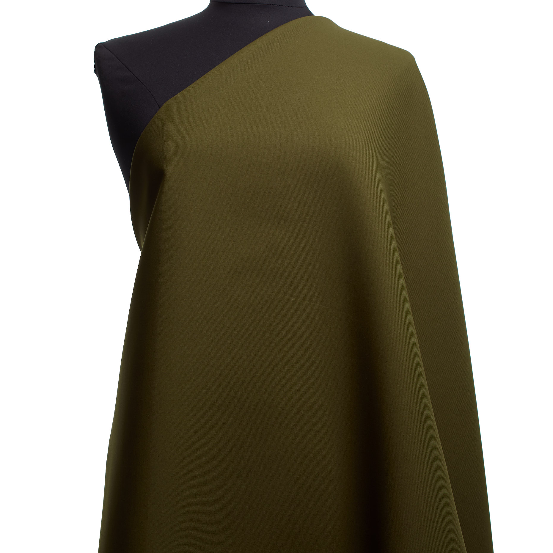 Двойной, Твил, Хлопок, Dark Olive (T0000385) - Манекен