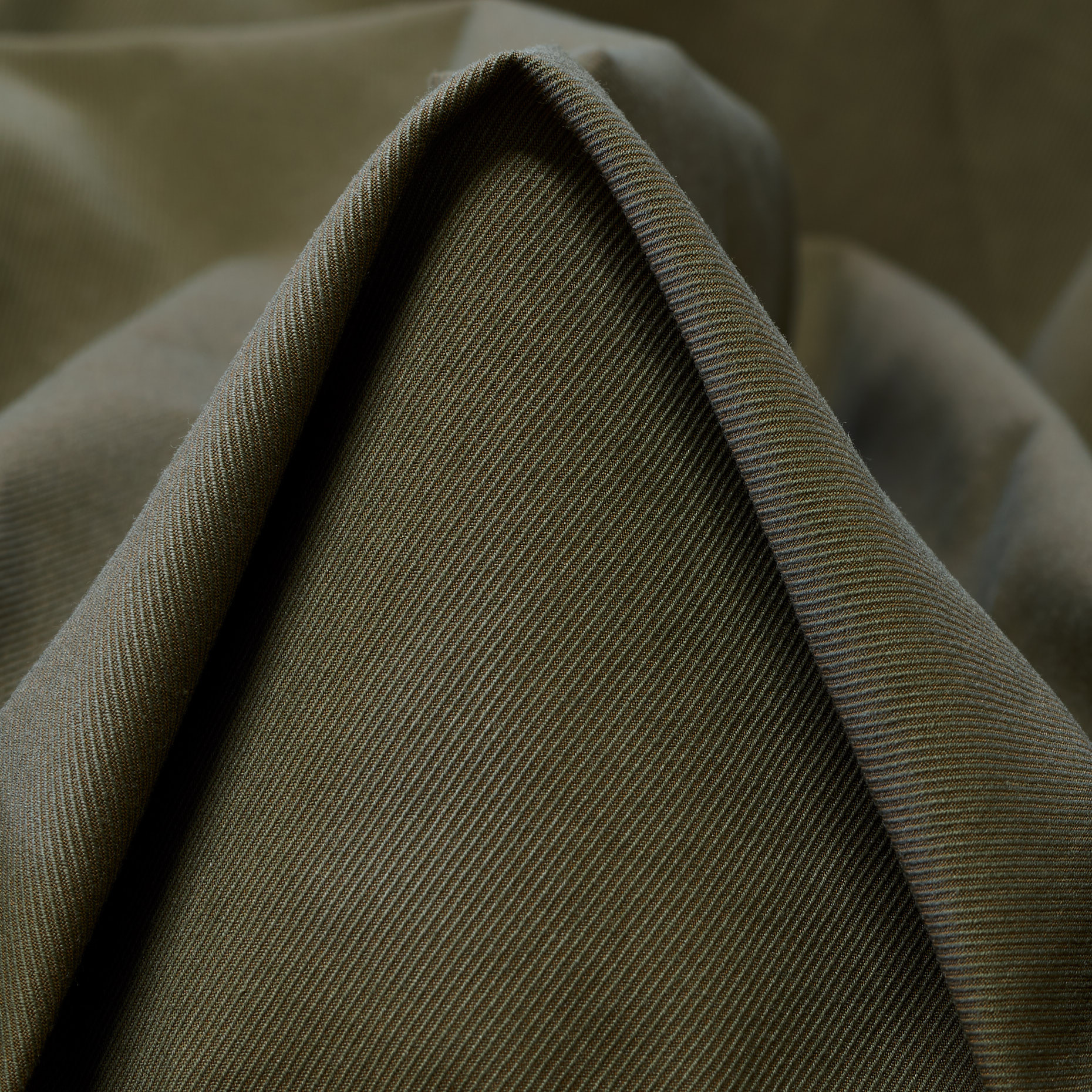 TWILL, COTTON, ELASTIC, DUSTY OLIVE