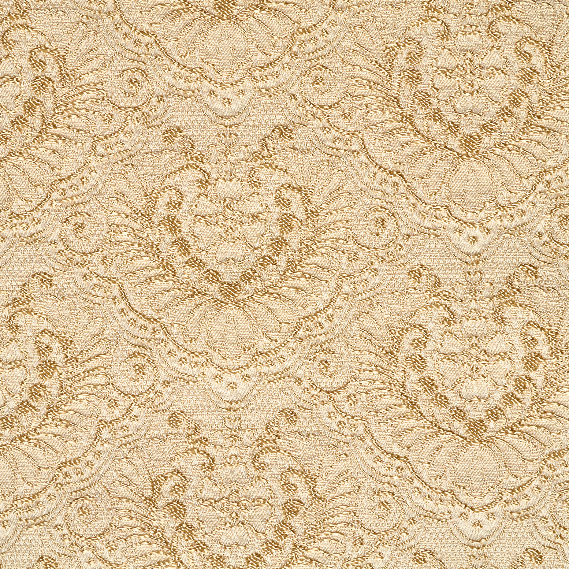 Jacquard, Acétate, Chatoyant, Crème Brûlée&Gilded Beige (P000004870) - Tissage