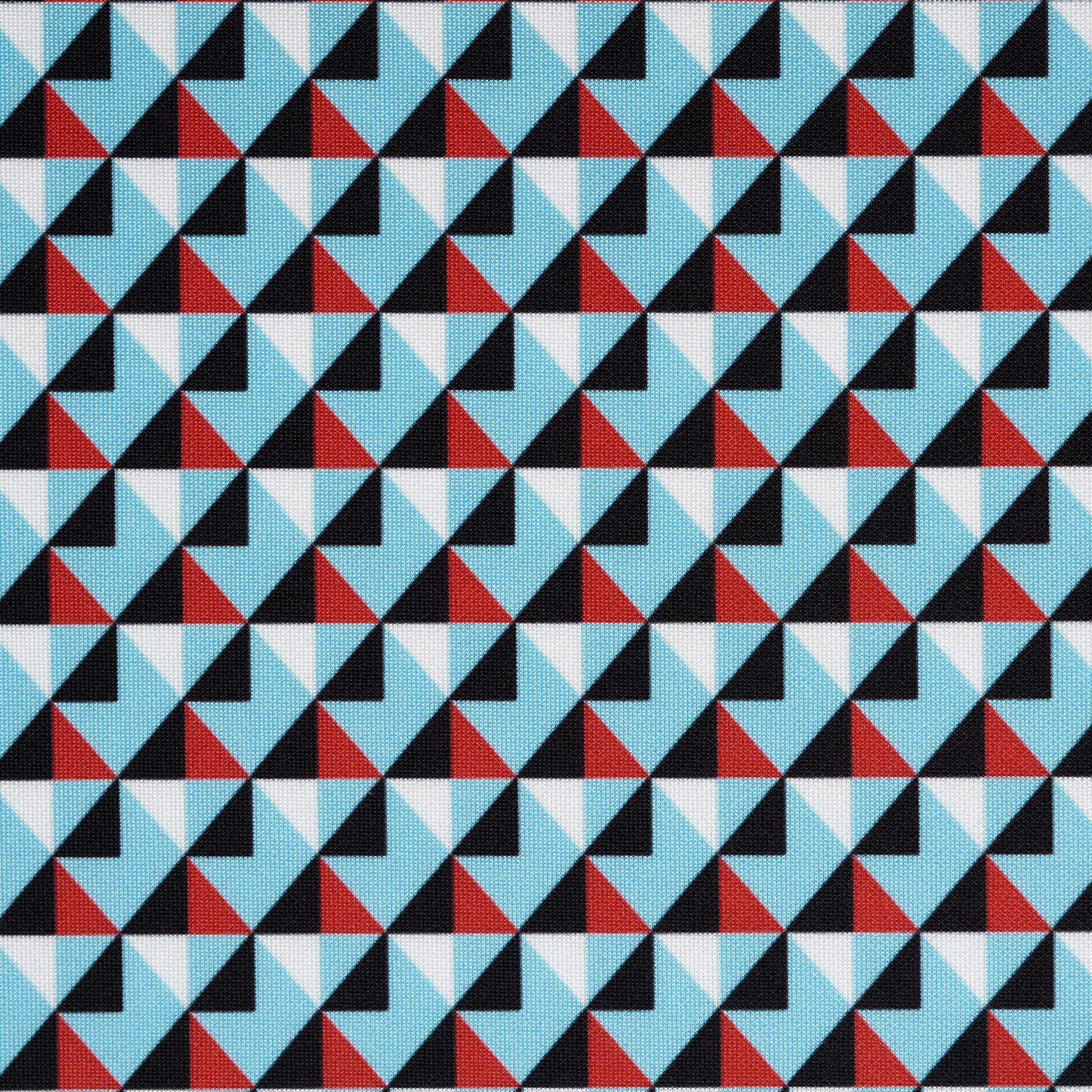 Техно Джерси, Принт, Высокая Эластичность, Corydalis Blue&Raven Black (F000046265) - Ткань