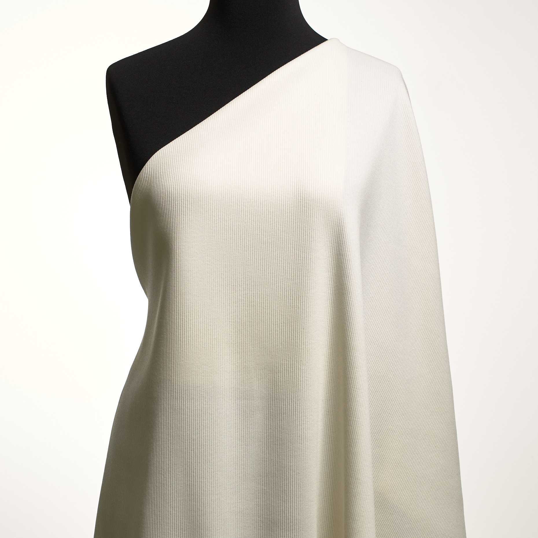 RIB JERSEY, COTTON, ELASTIC, VANILLA ICE (F000048514) - Mannequin