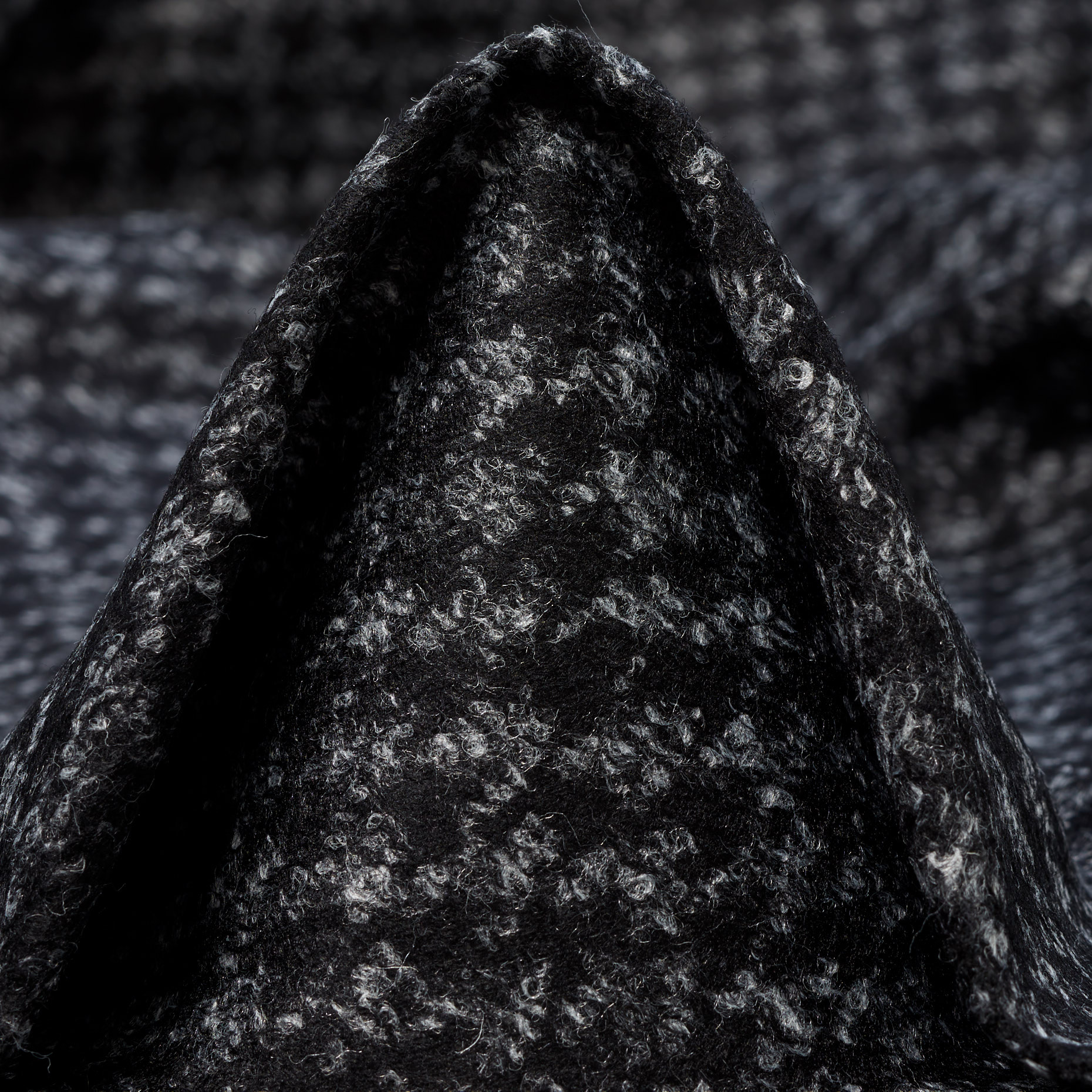 Трикотаж, Шерсть Смесовая, Шлифованный, Blackened Pearl (F000044770)