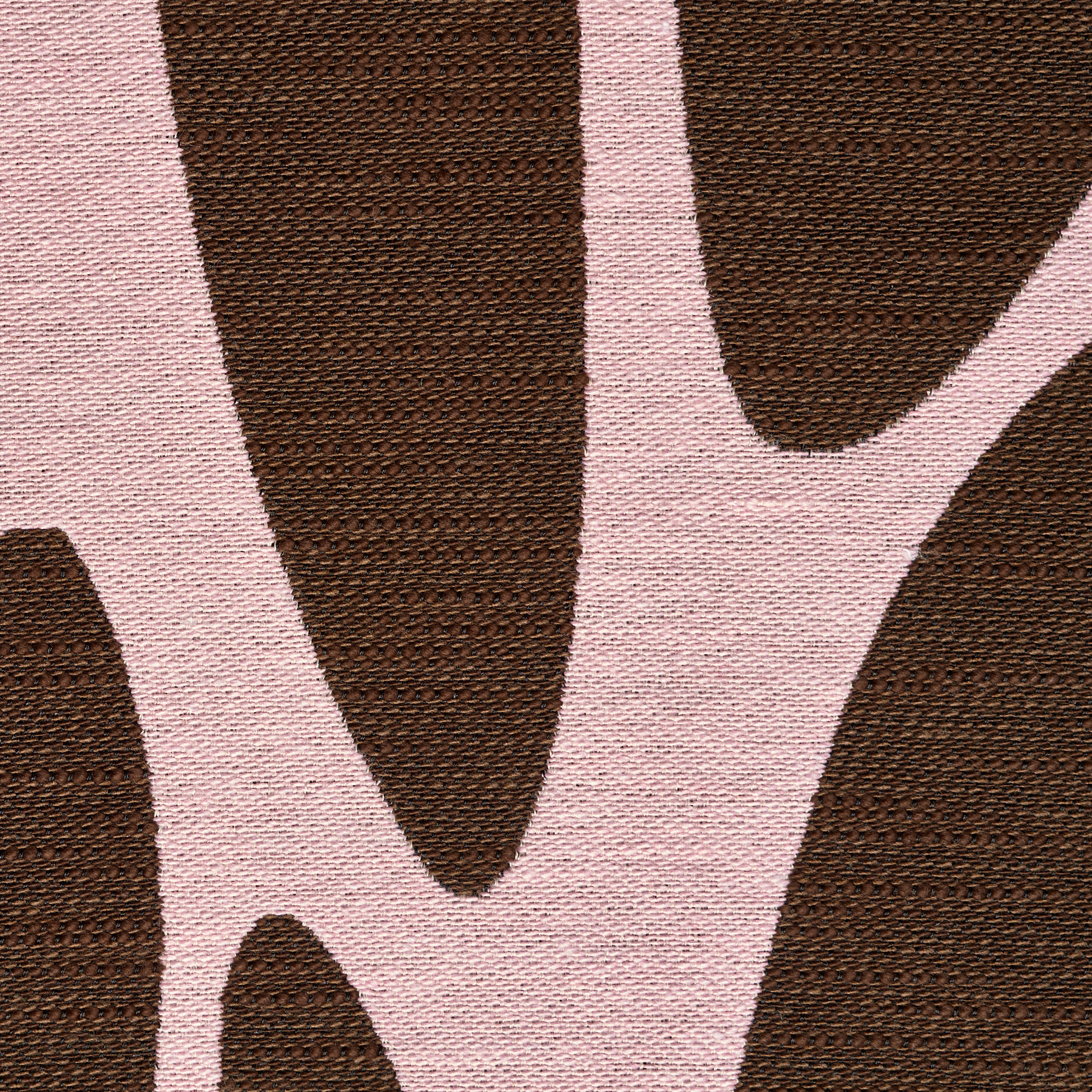 JACQUARD, COTTON, DOTS, BLUSHING BRIDE&COCOA BROWN (P000004340) - Texture