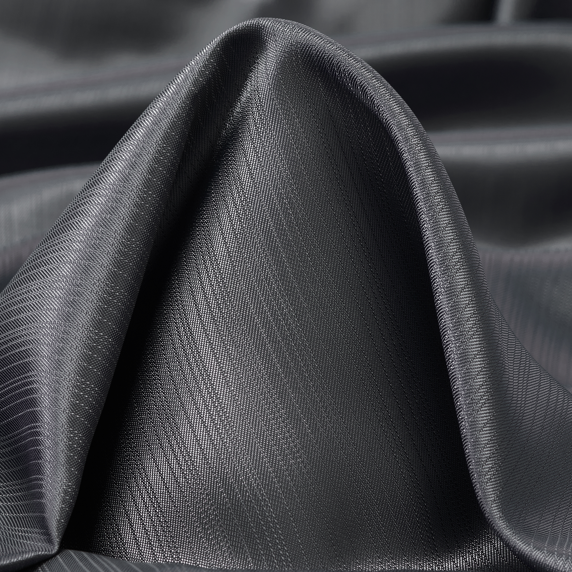 Viscosa, Forro, Rayas, Dark Silver (F000009563)