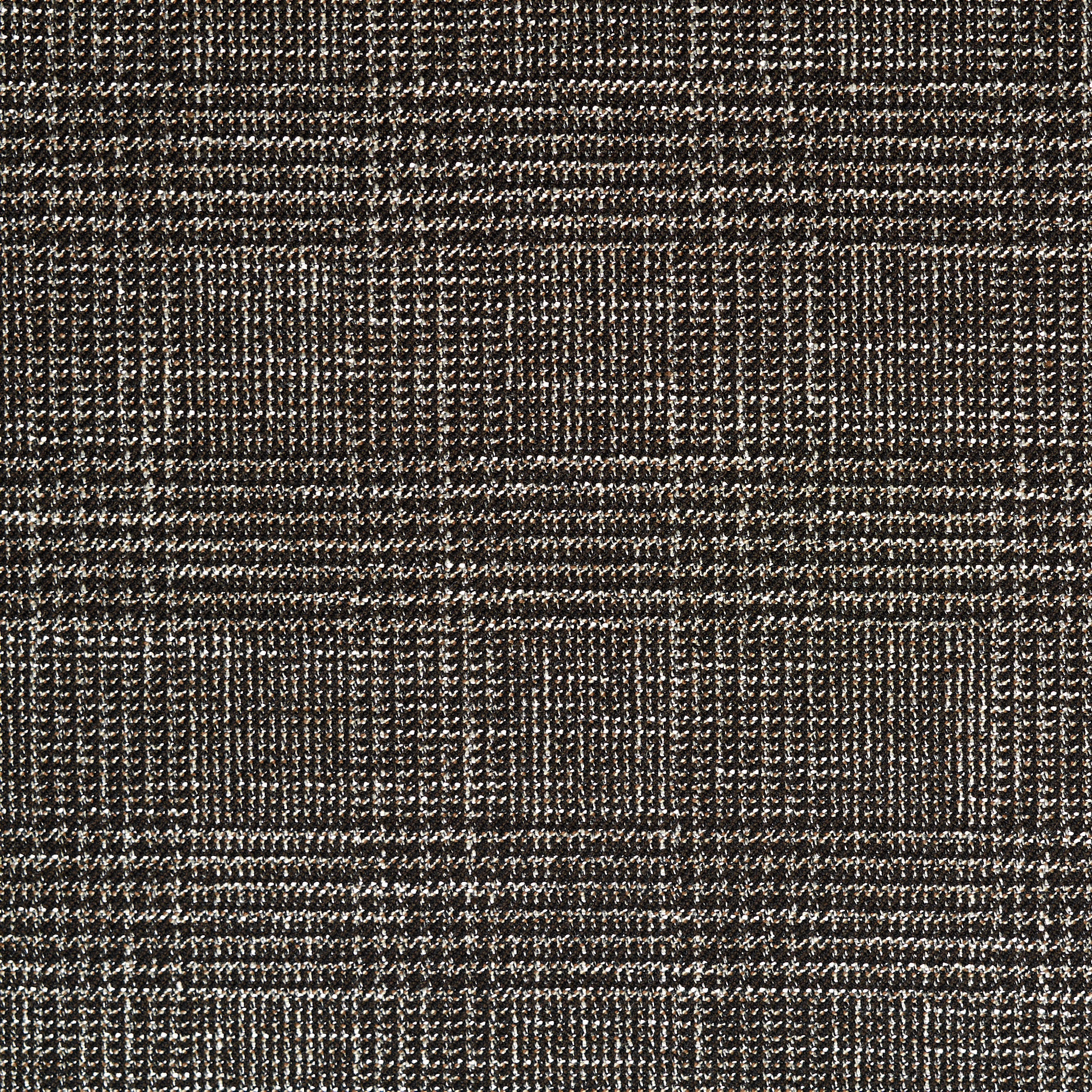 Смесовая Вискоза, Клетка, Стрейч, Covert Green&Raven Black (F000044879) - Ткань