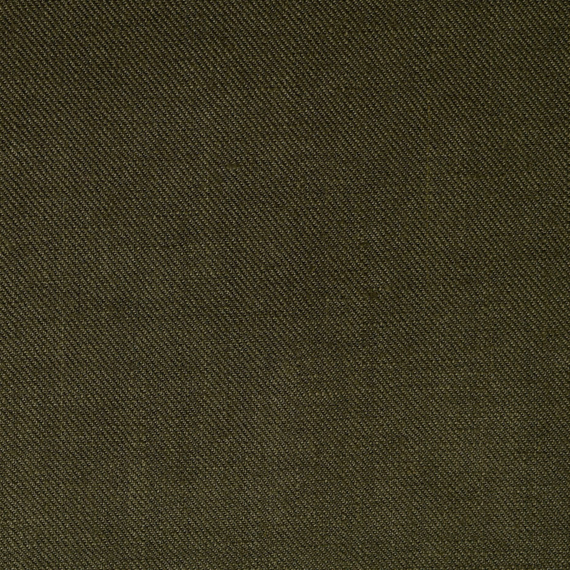 TWILL, LINEN, DUSTY OLIVE (T0000725) - Texture