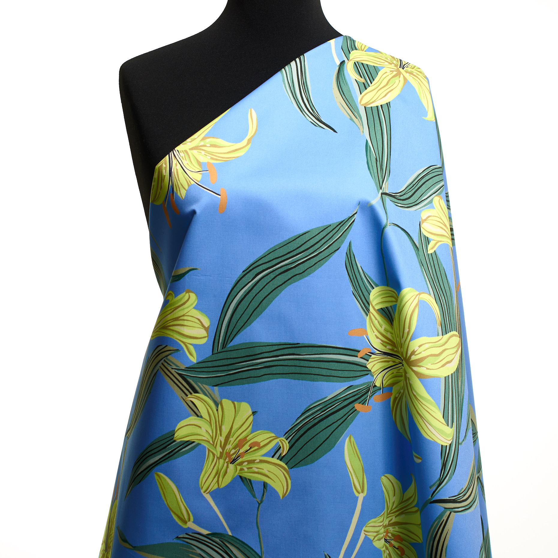 Twill, Baumwolle, Elastik, Dutch Canal&Tender Yellow (F000049261) - Schaufensterpuppe