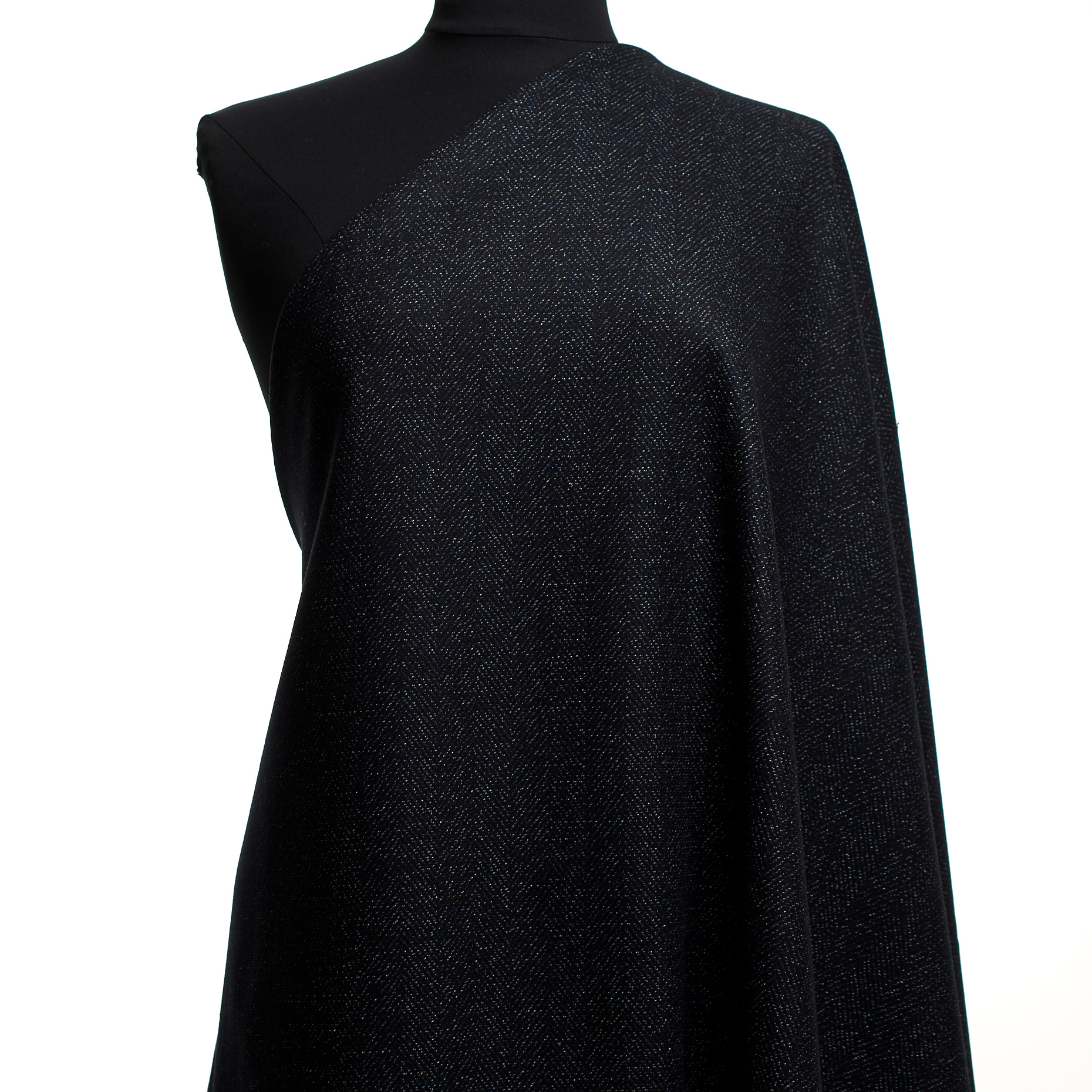 HERRINGBONE, WOOL, COTTON BLEND, VULCAN (F000047697) - Mannequin