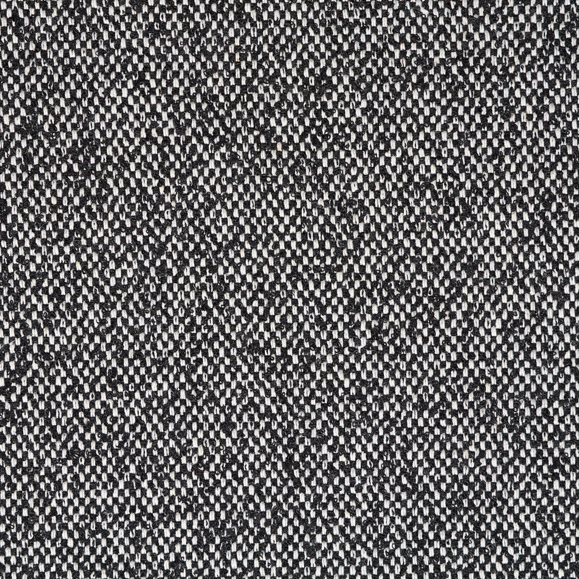 WOOL BLEND, ELASTIC, RAVEN BLACK&SNOW WHITE (F000042303) - Texture