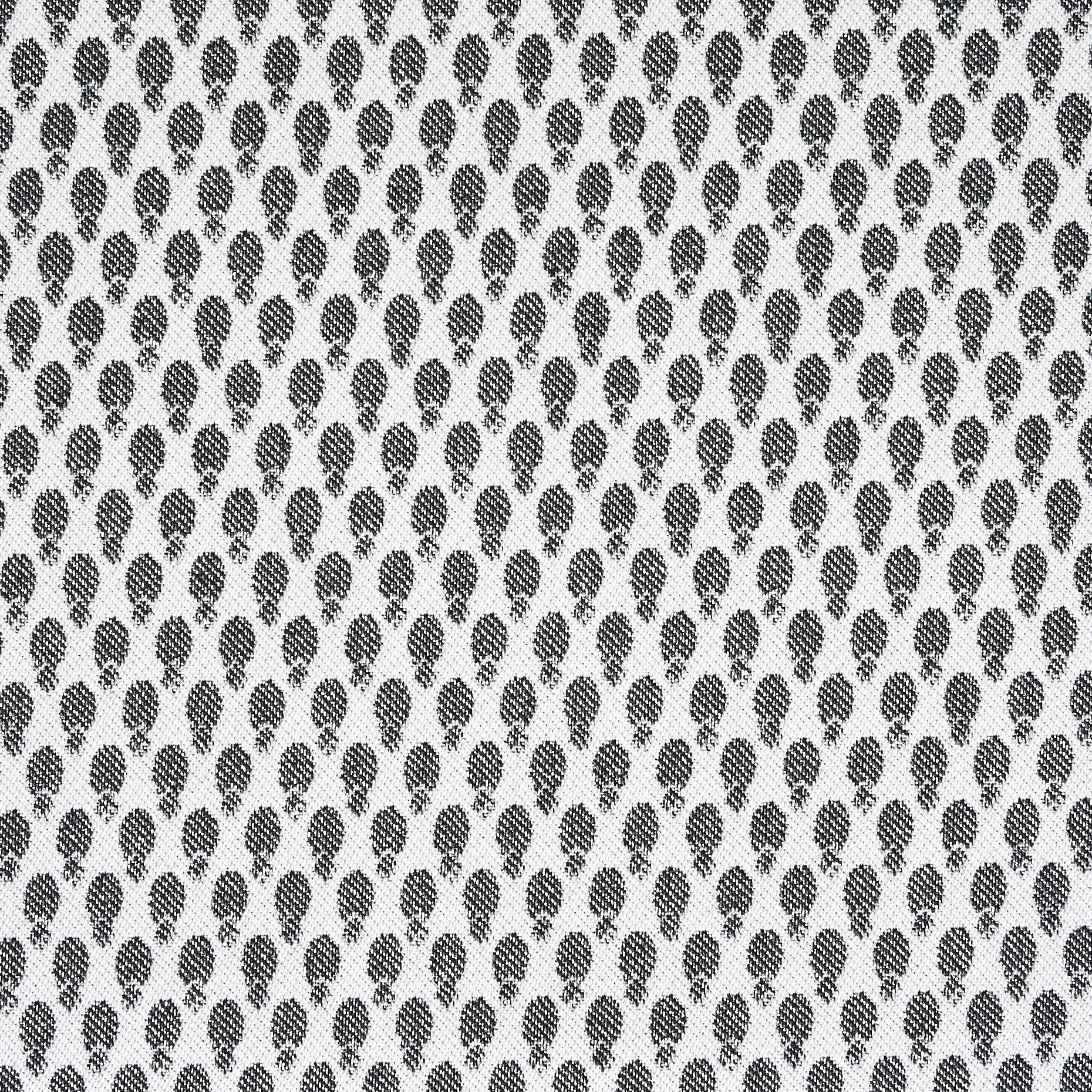 Jacquard, Baumwolle Elastik, Silver Gray&Ivory (F000041375) - Gewebe