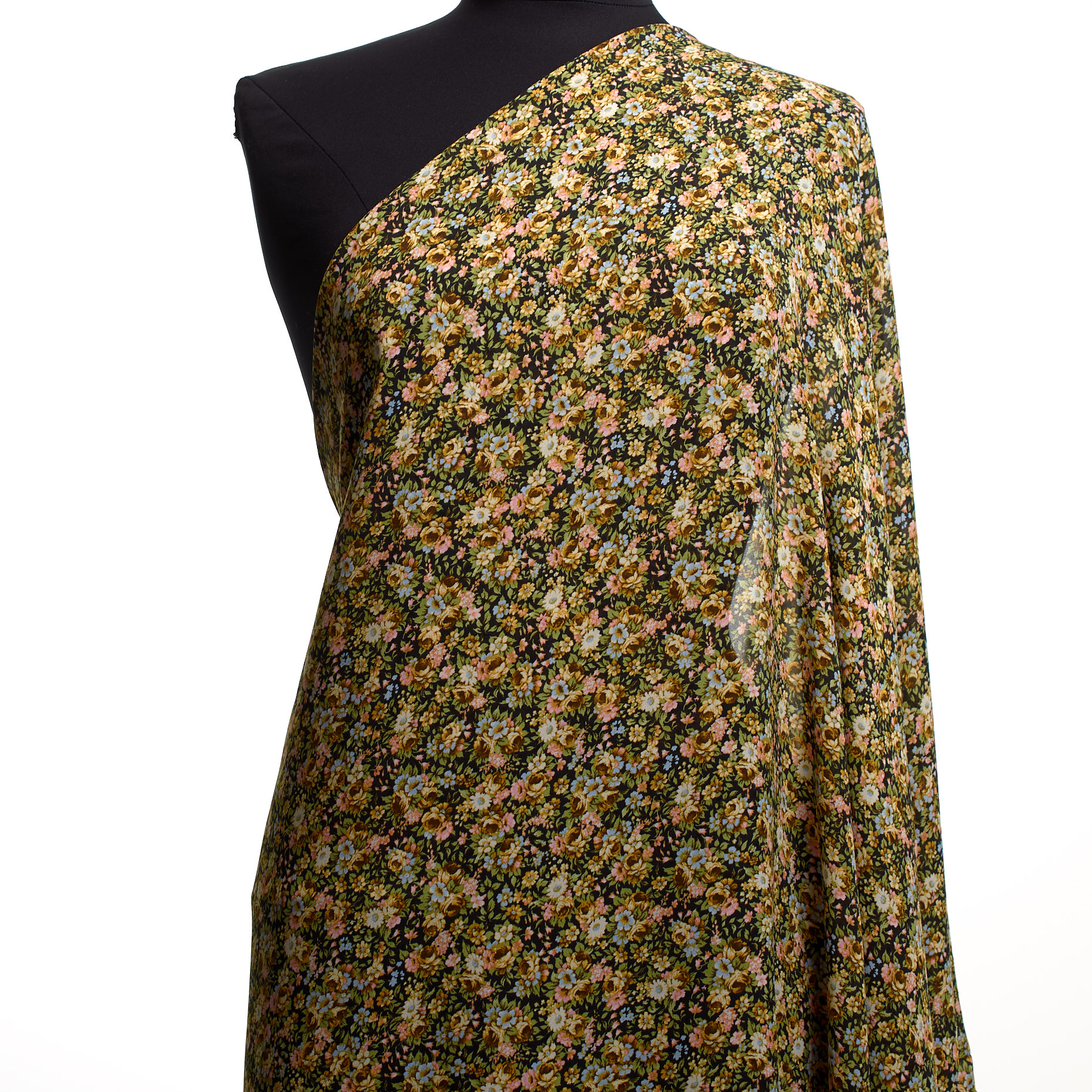 VOILE, VISCOSE, FLORAL, MULTICOLOR (F000040321) - Mannequin