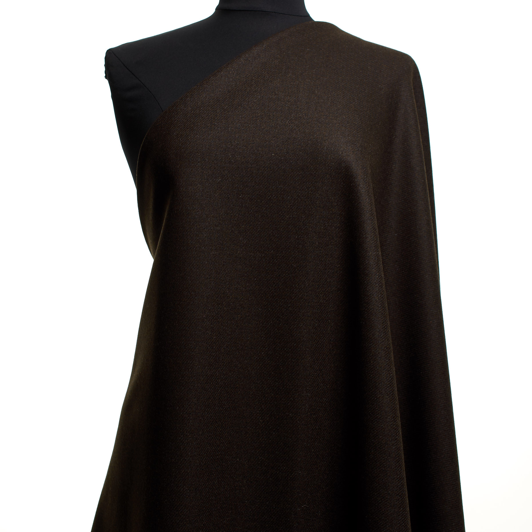 Sarga, Lana Hervida, Brushed, Black Olive (F000044416) - Maniquí