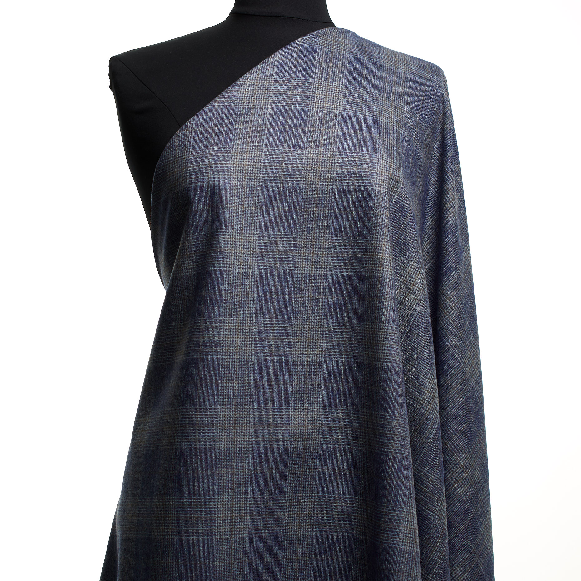 WOOL, CHECK, STONEWASH (F000044798) - Mannequin