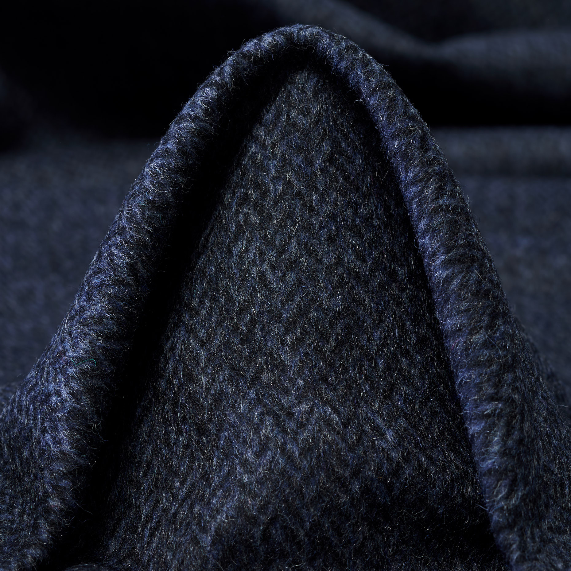 Ёлка, Шерсть Виргинская, Шлифованный, Mood Indigo&Black Iris (F000038788)